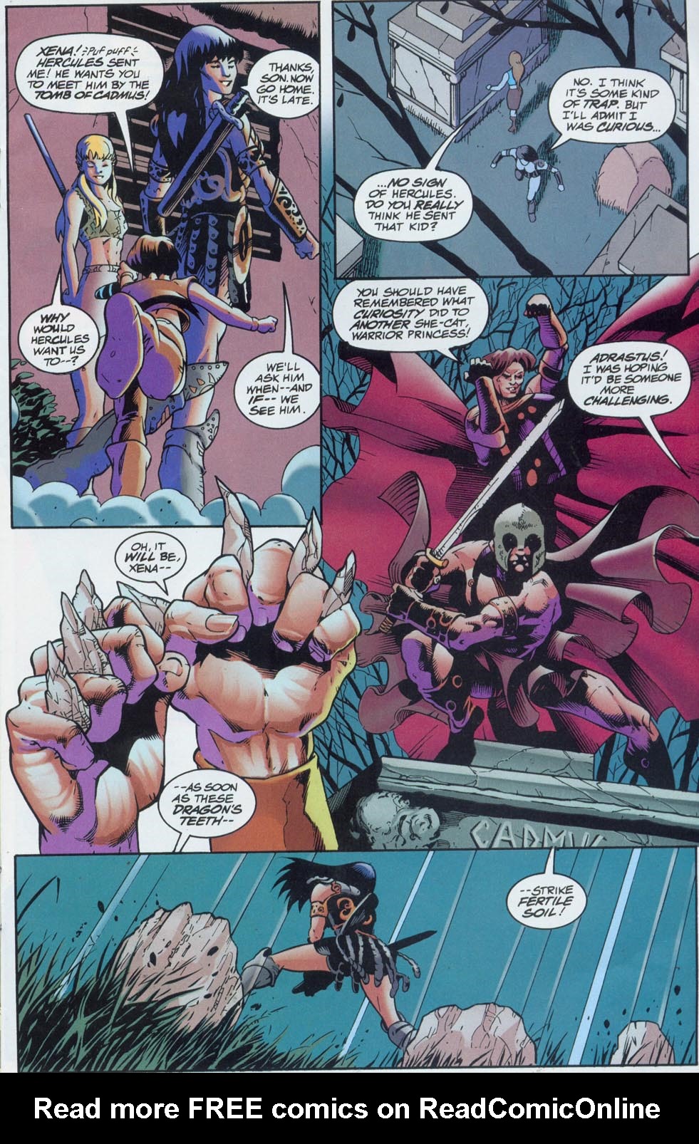 Read online Xena: Warrior Princess - The Dragon's Teeth comic -  Issue #1 - 14