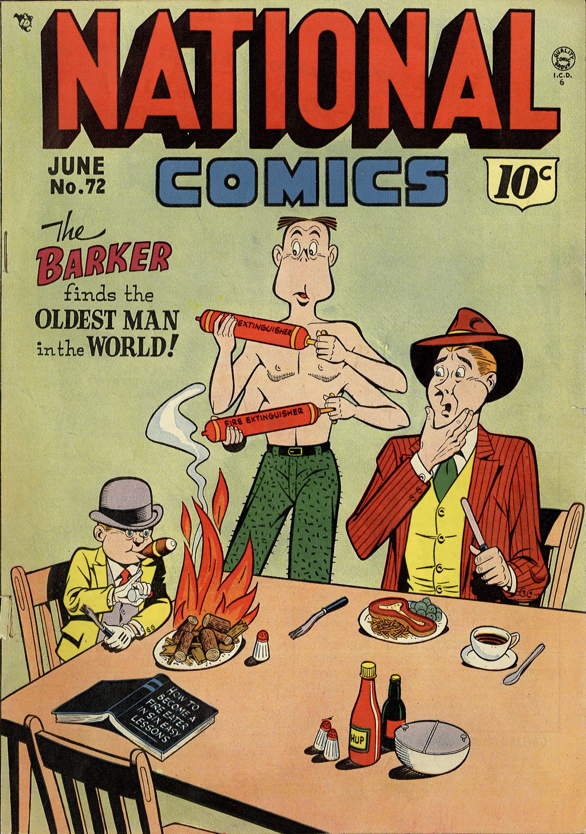 Read online National Comics comic -  Issue #72 - 1