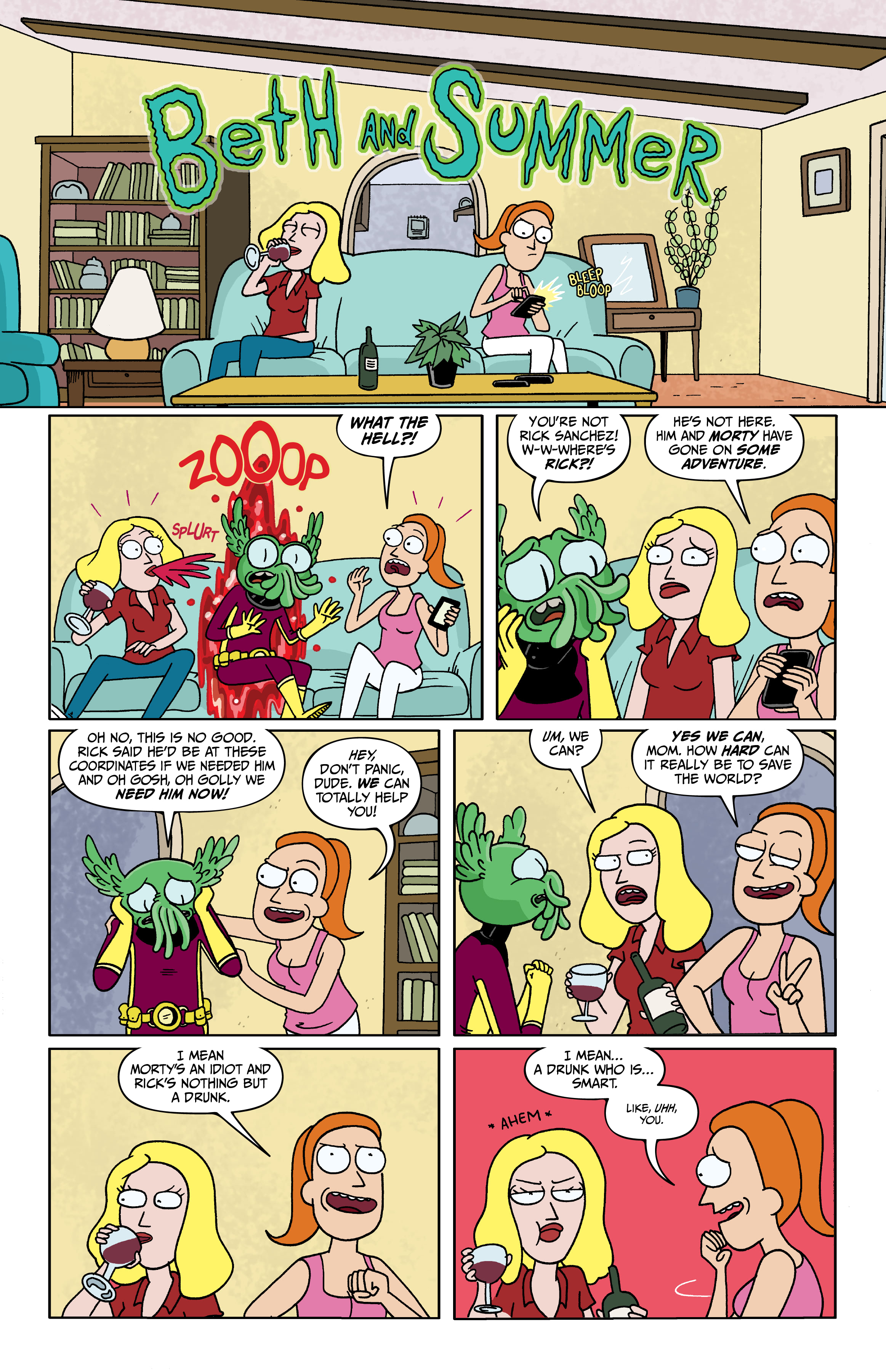 Read online Rick and Morty Deluxe Edition comic -  Issue # TPB 3 (Part 2) - 12