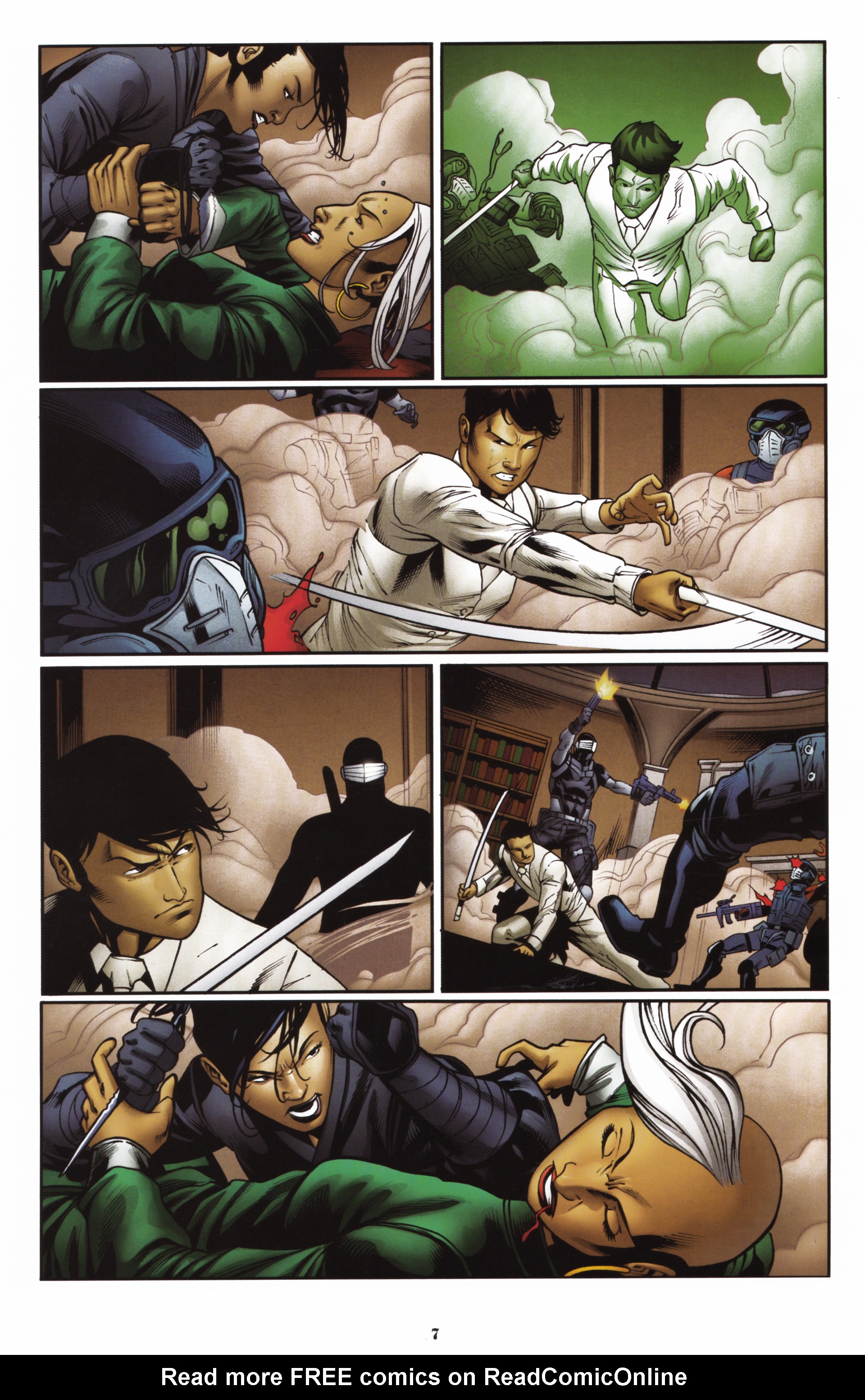 Read online Snake Eyes and Storm Shadow comic -  Issue #16 - 9