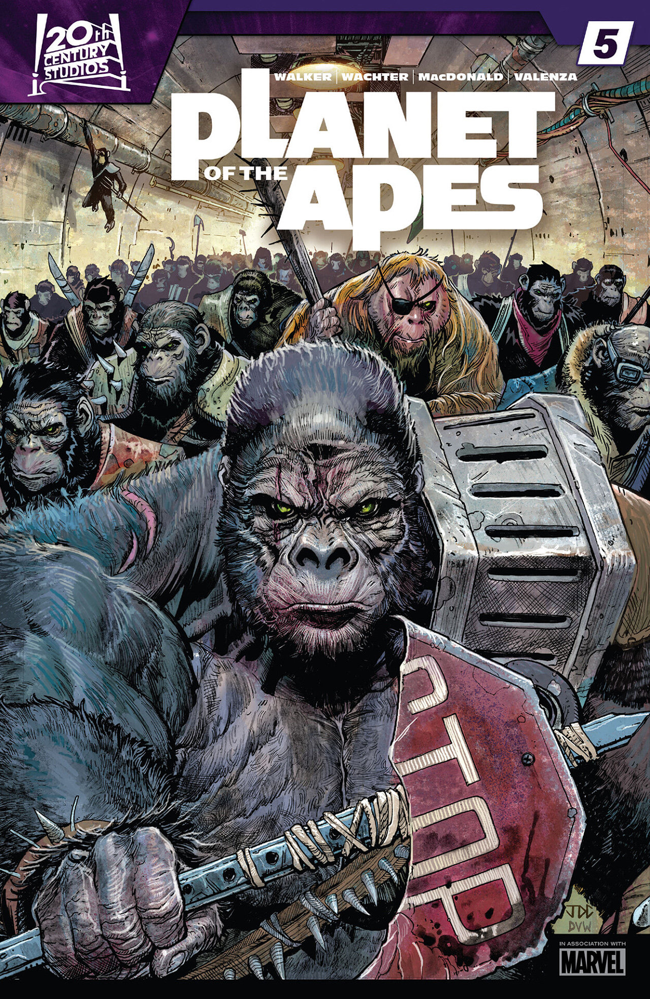 Read online Planet of the Apes (2023) comic -  Issue #5 - 1