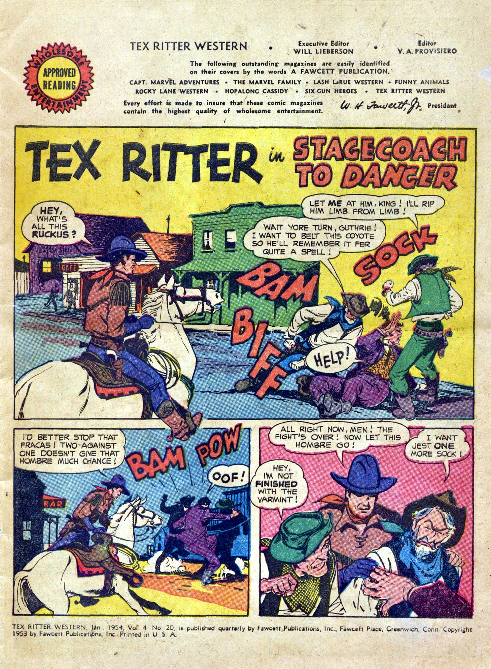 Read online Tex Ritter Western comic -  Issue #20 - 3