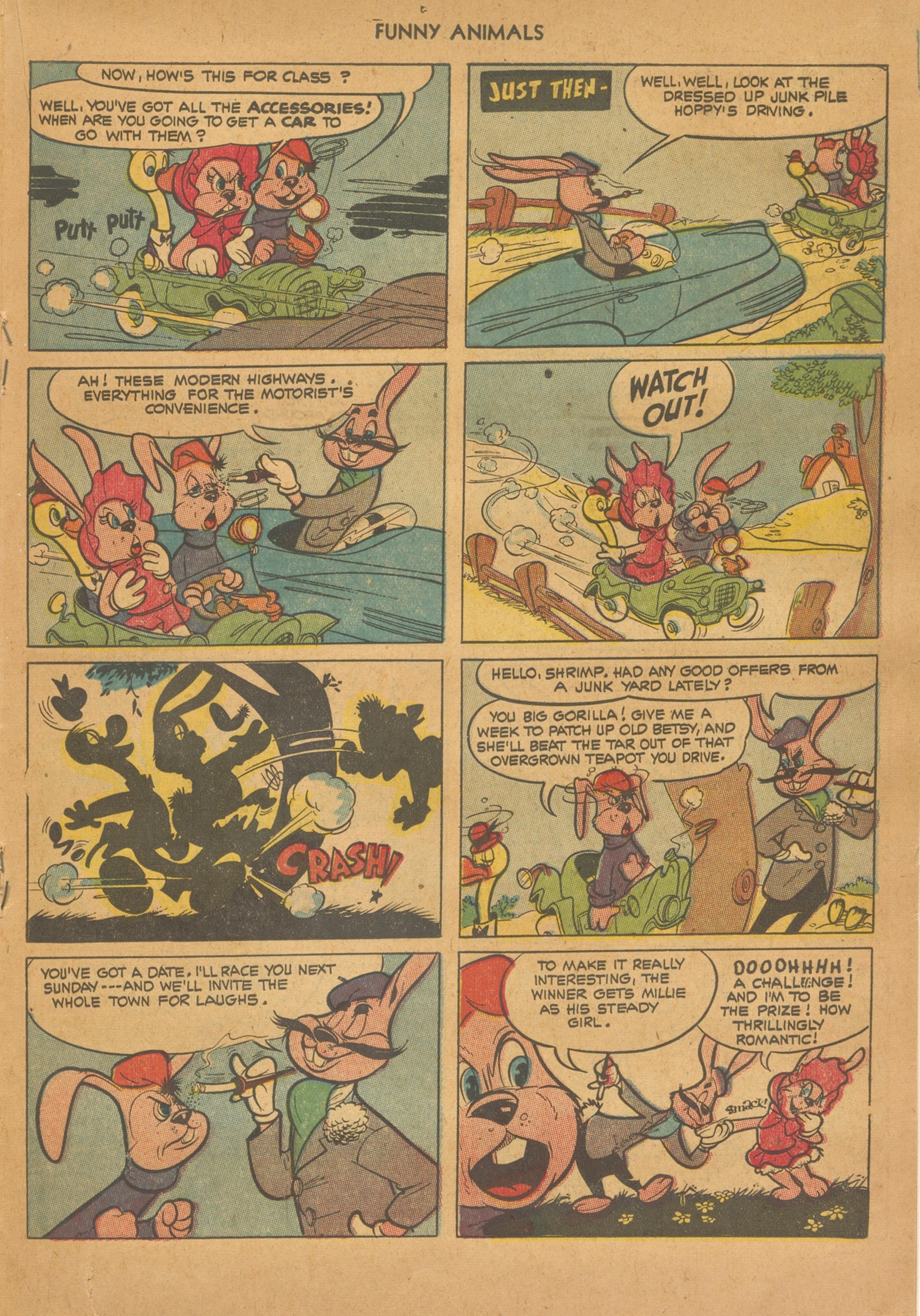 Read online Fawcett's Funny Animals comic -  Issue #83 - 19