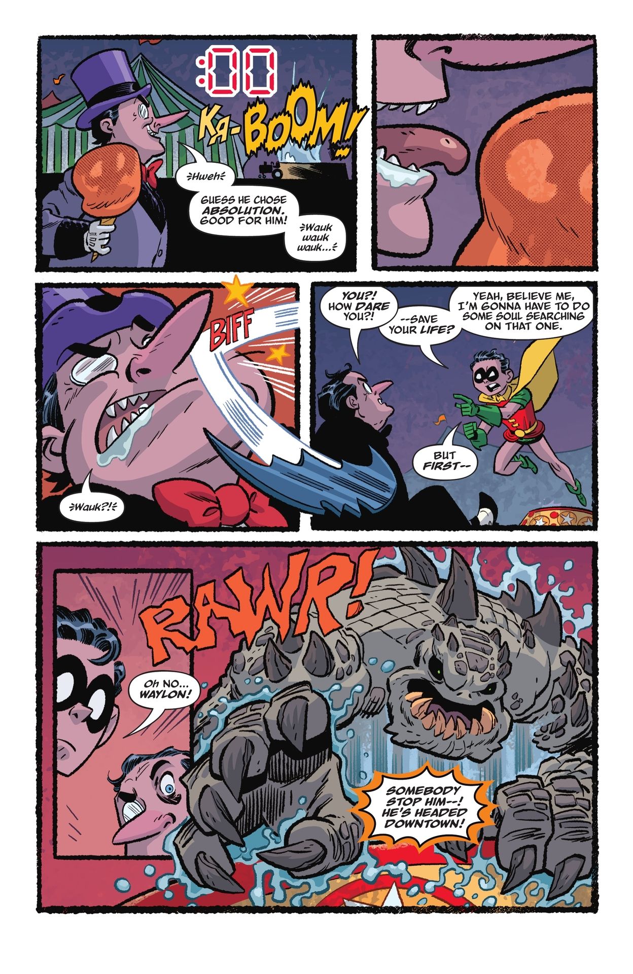 Read online Batman: The Audio Adventures comic -  Issue #7 - 16