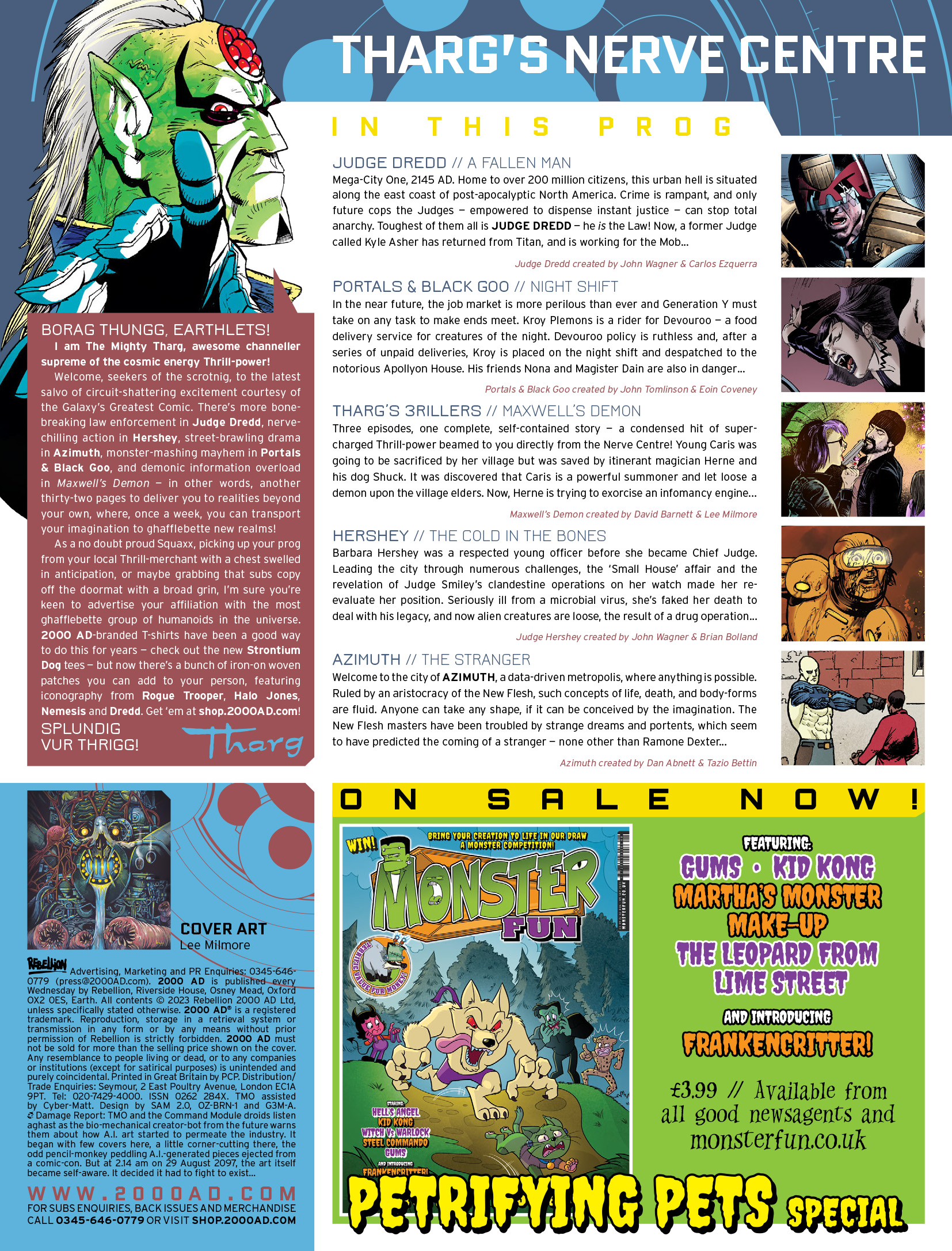 Read online 2000 AD comic -  Issue #2344 - 2