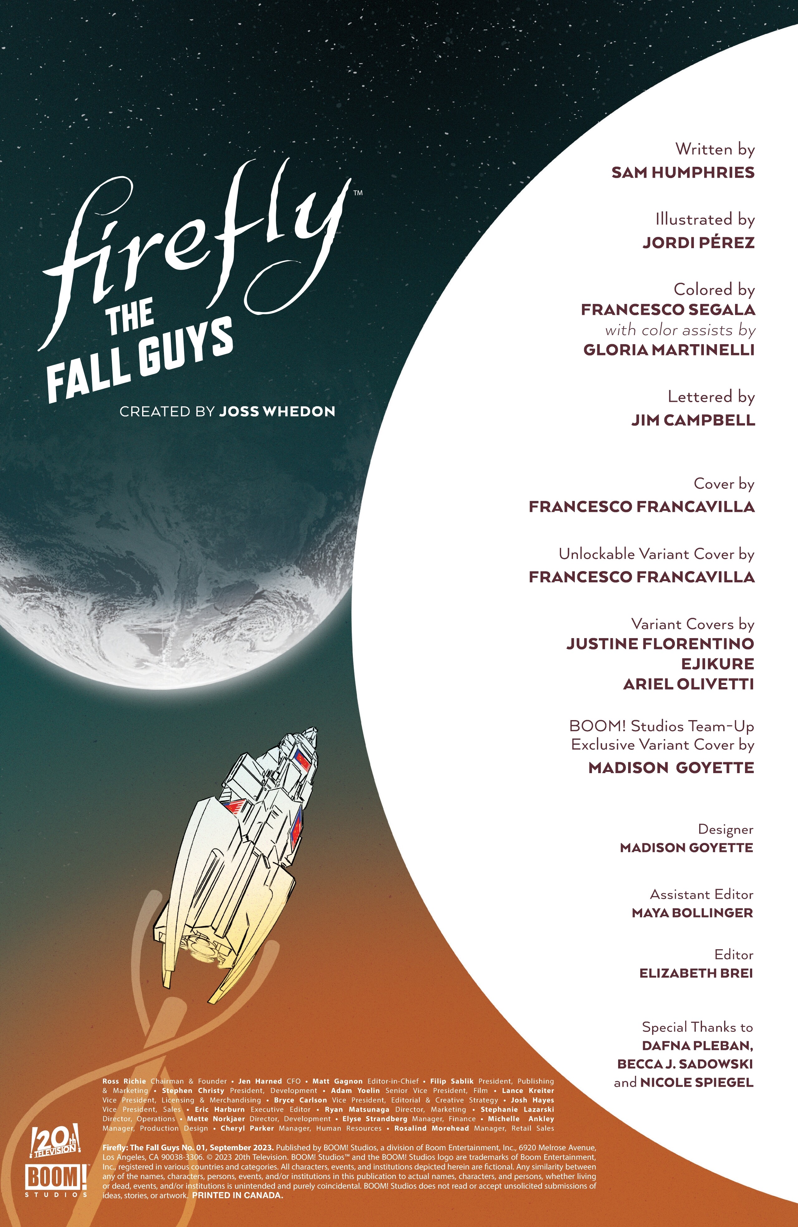 Read online Firefly: The Fall Guys comic -  Issue #1 - 2