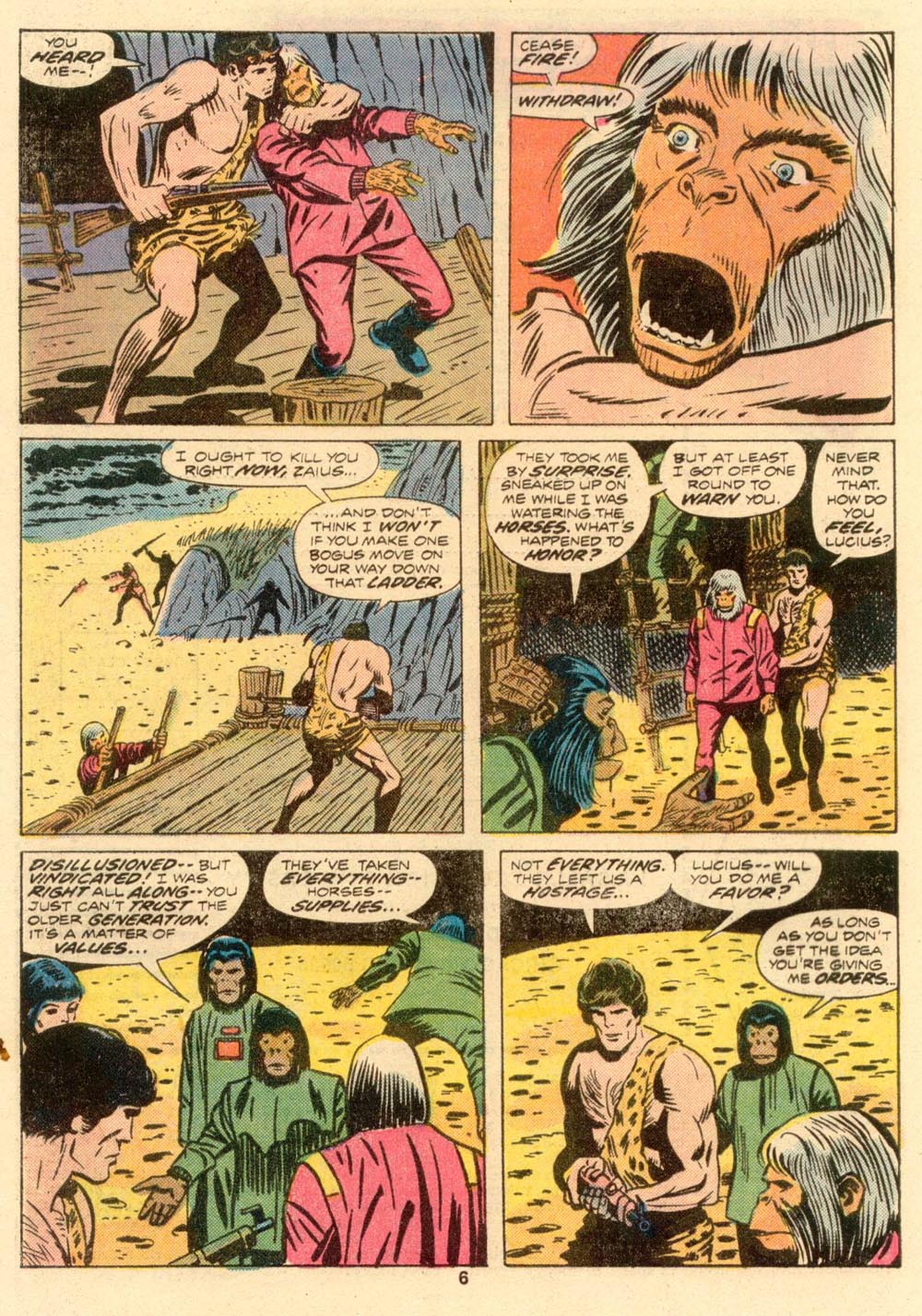 Read online Adventures on the Planet of the Apes comic -  Issue #6 - 5