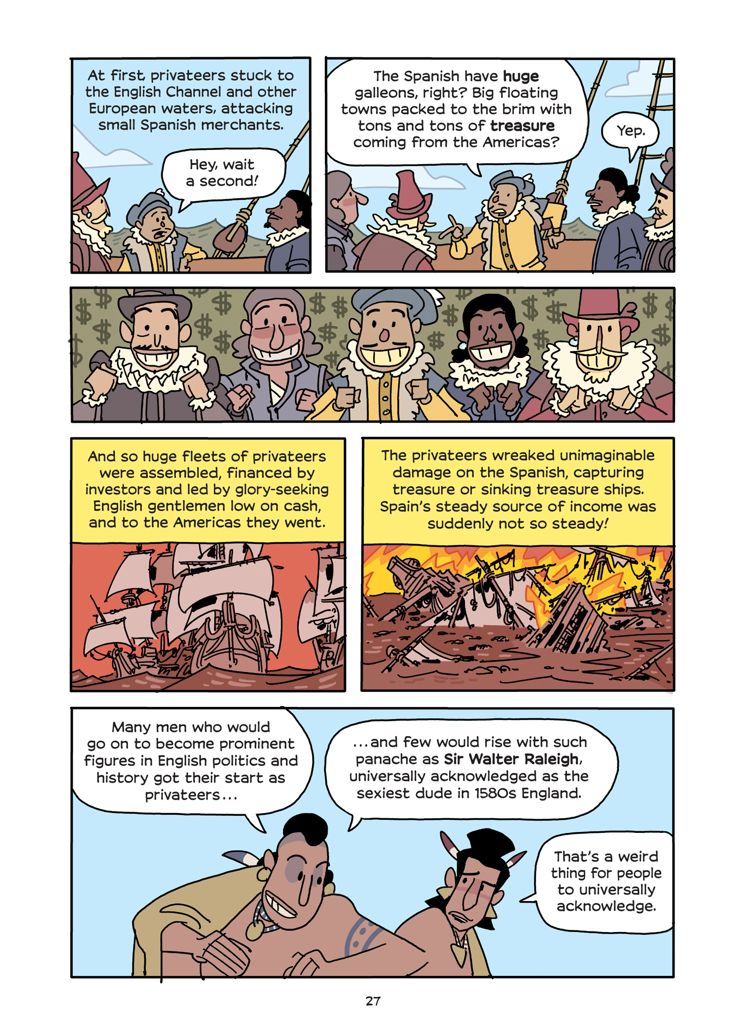 Read online History Comics comic -  Issue # The Roanoke Colony - Americas First Mystery - 35