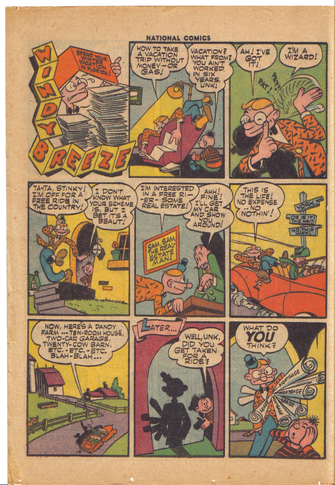 Read online National Comics comic -  Issue #41 - 30