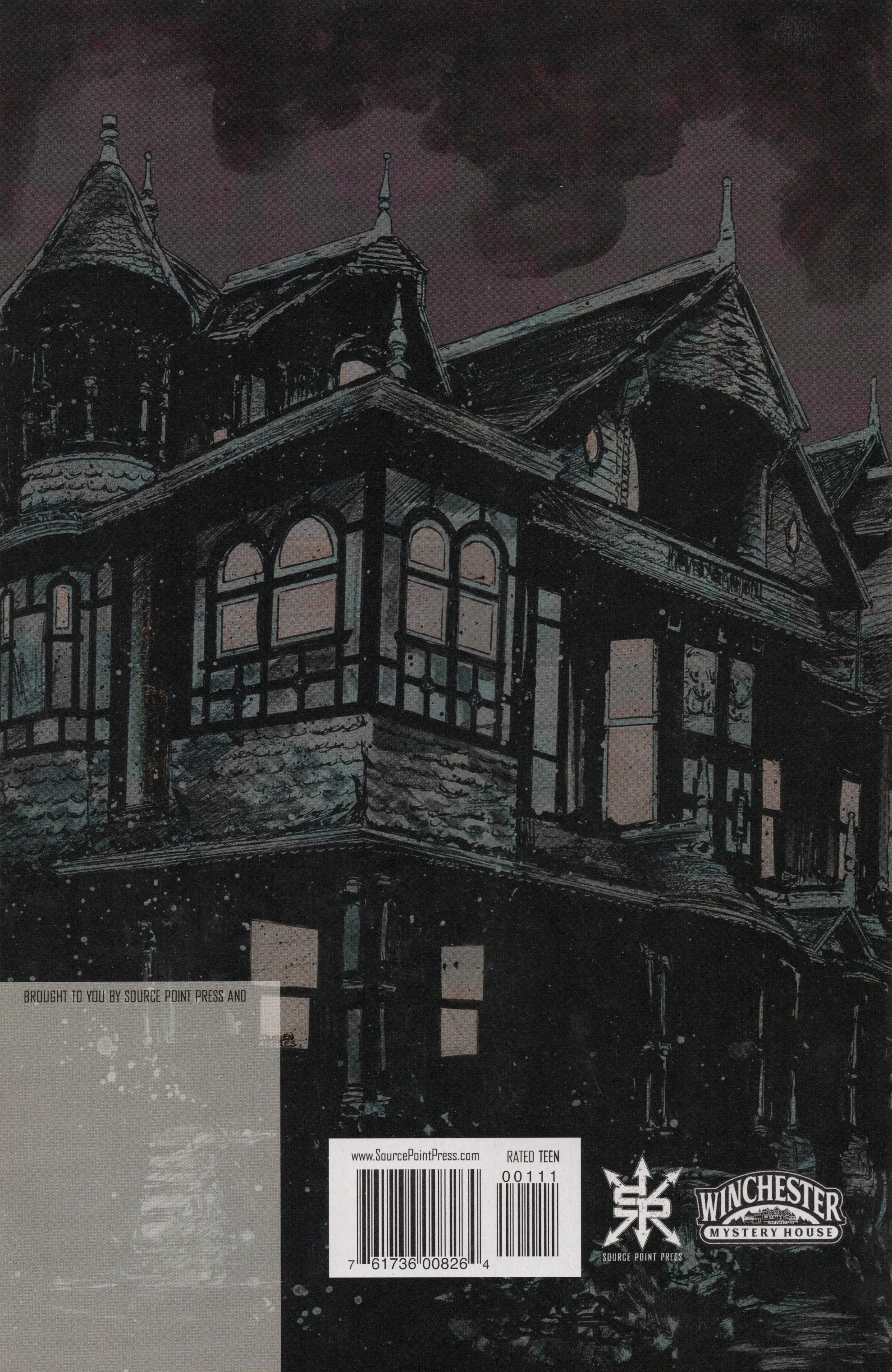Read online Free Comic Book Day 2022 comic -  Issue # Source Point Press The Winchester Mystery House - 32