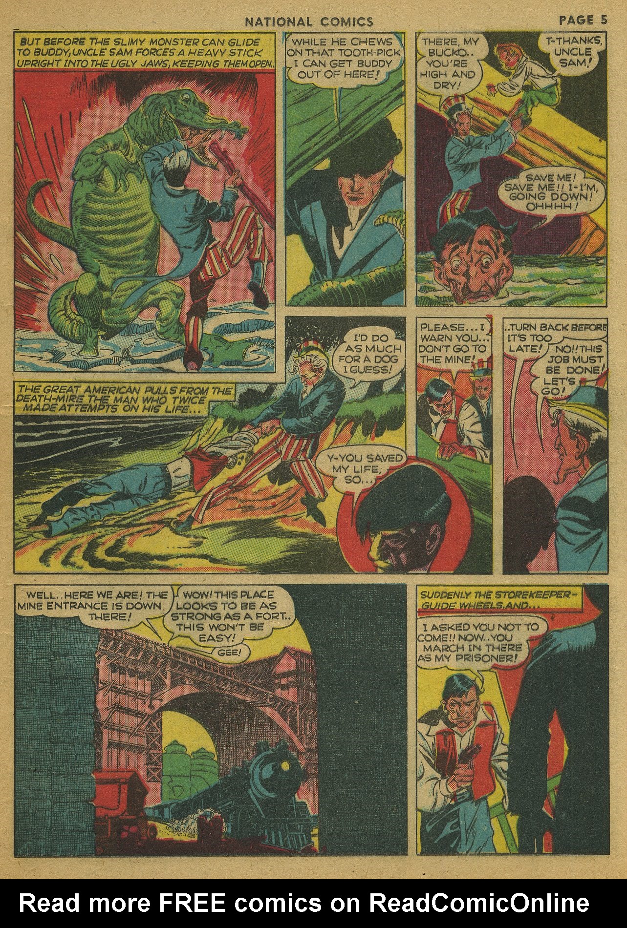 Read online National Comics comic -  Issue #13 - 7