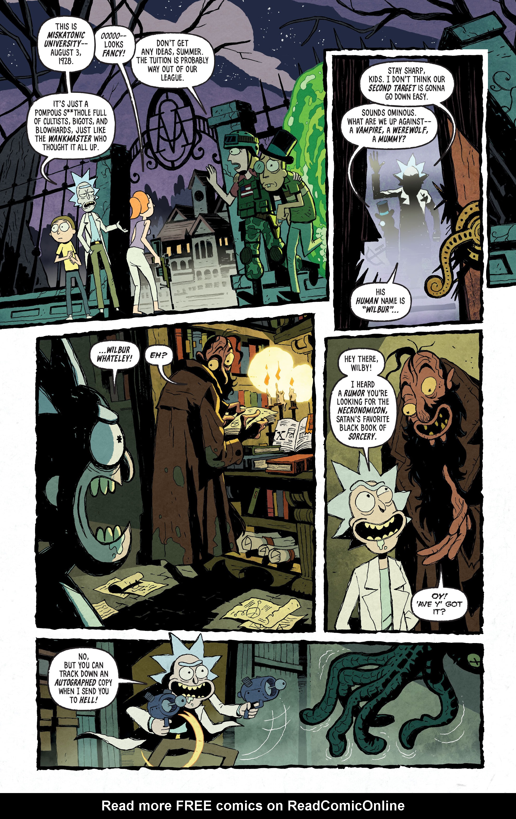 Read online Rick and Morty: vs. Cthulhu comic -  Issue # TPB - 17