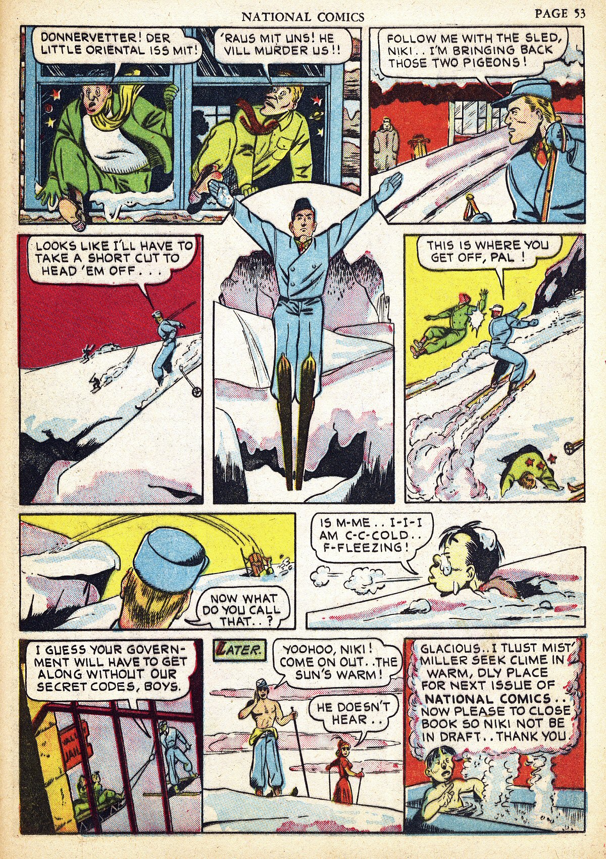 Read online National Comics comic -  Issue #19 - 56