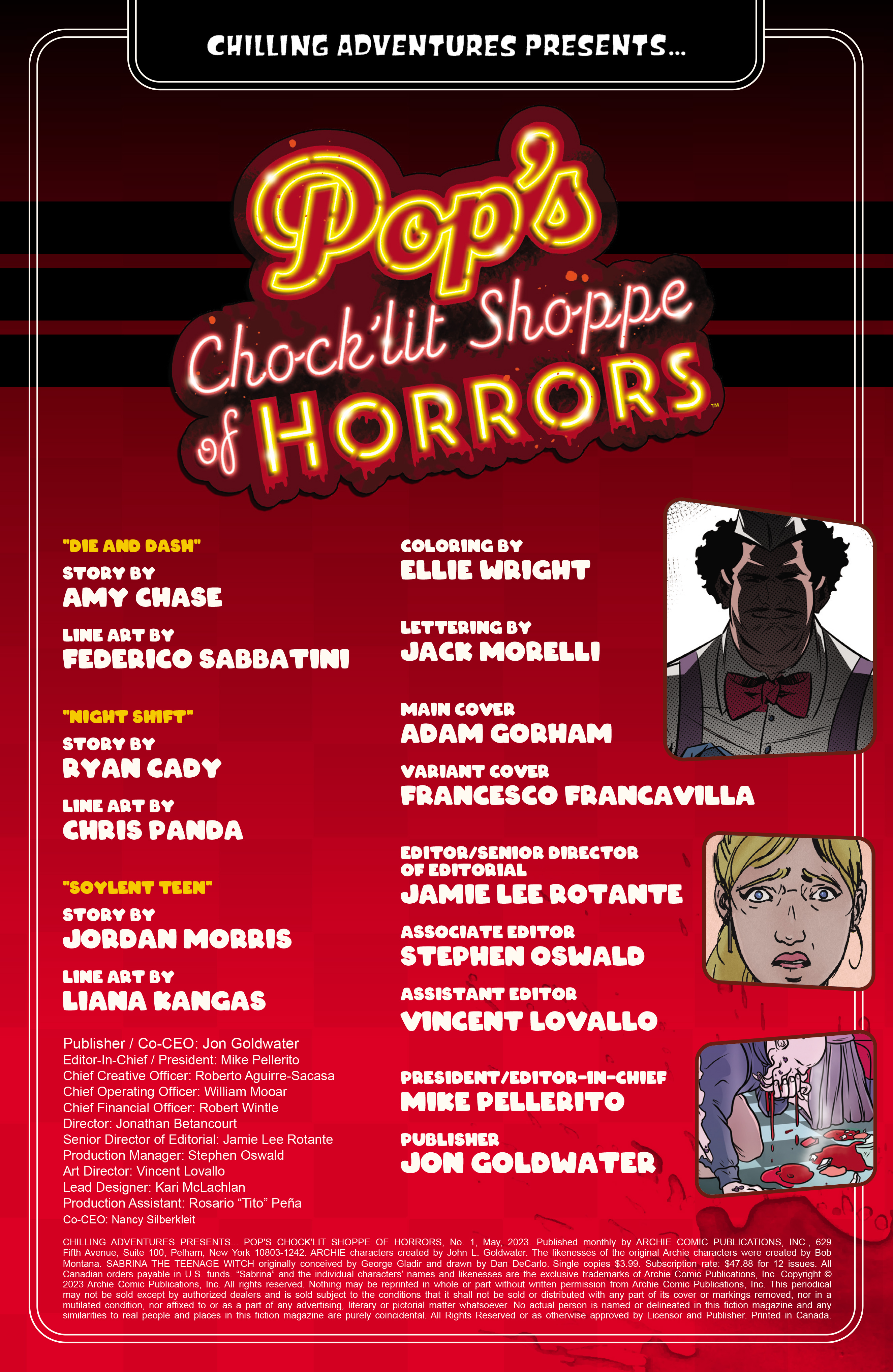 Read online Chilling Adventures Presents... Pop's Chock'lit Shoppe of Horrors comic -  Issue # Full - 2