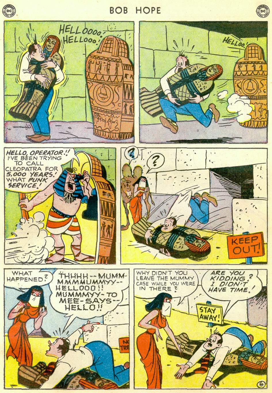 Read online The Adventures of Bob Hope comic -  Issue #5 - 39