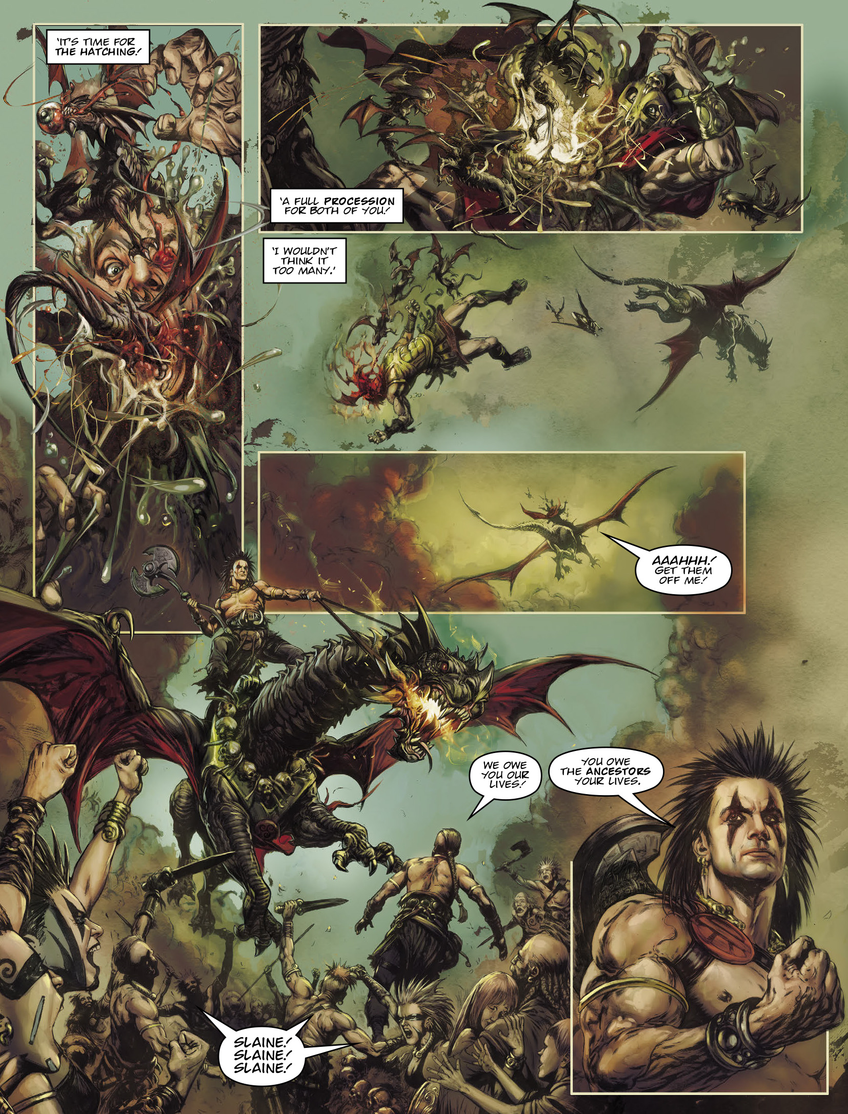 Read online Sláine comic -  Issue # TPB 19 - 36