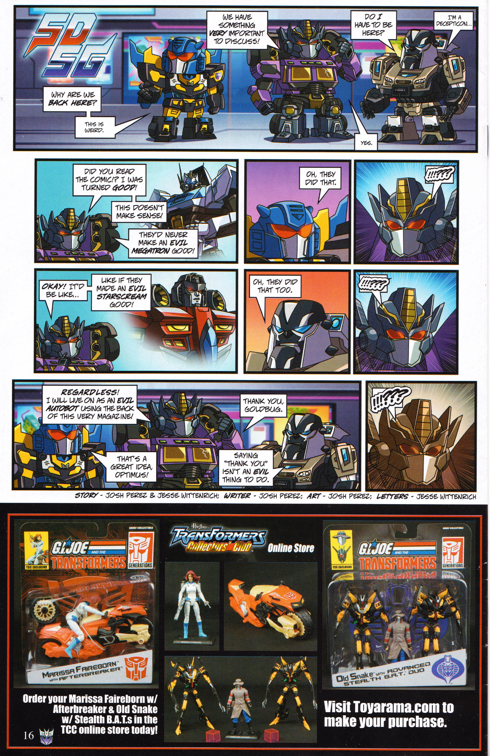 Read online Transformers: Collectors' Club comic -  Issue #65 - 16