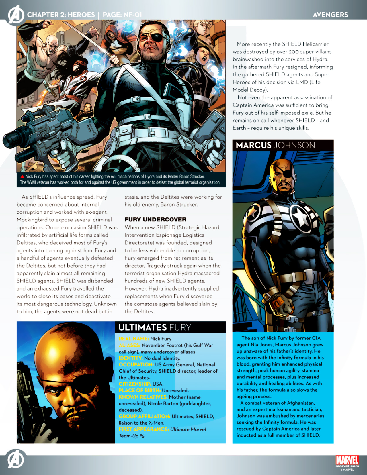 Read online Marvel Fact Files comic -  Issue #6 - 21