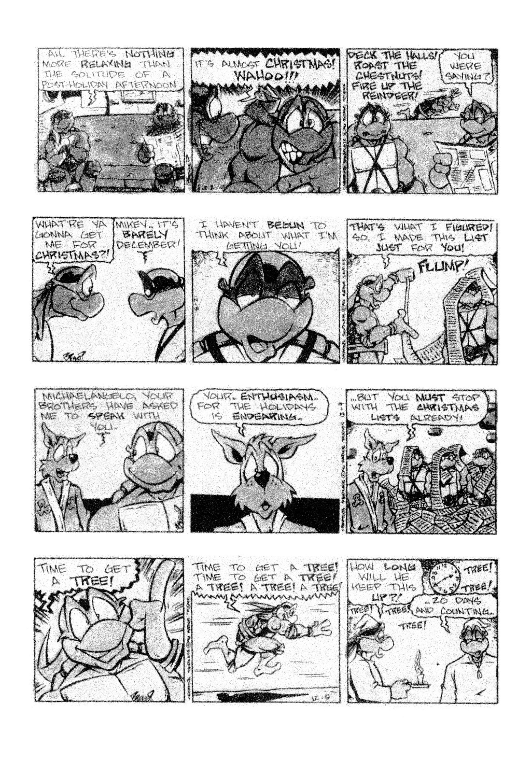 Read online Teenage Mutant Ninja Turtles: Complete Newspaper Daily Comic Strip Collection comic -  Issue # TPB 3 (Part 2) - 96