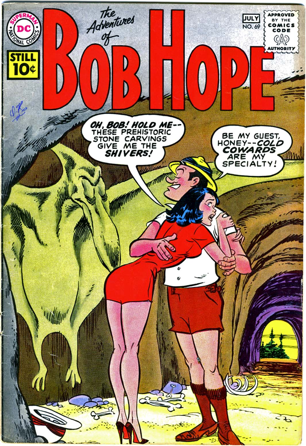 Read online The Adventures of Bob Hope comic -  Issue #69 - 1