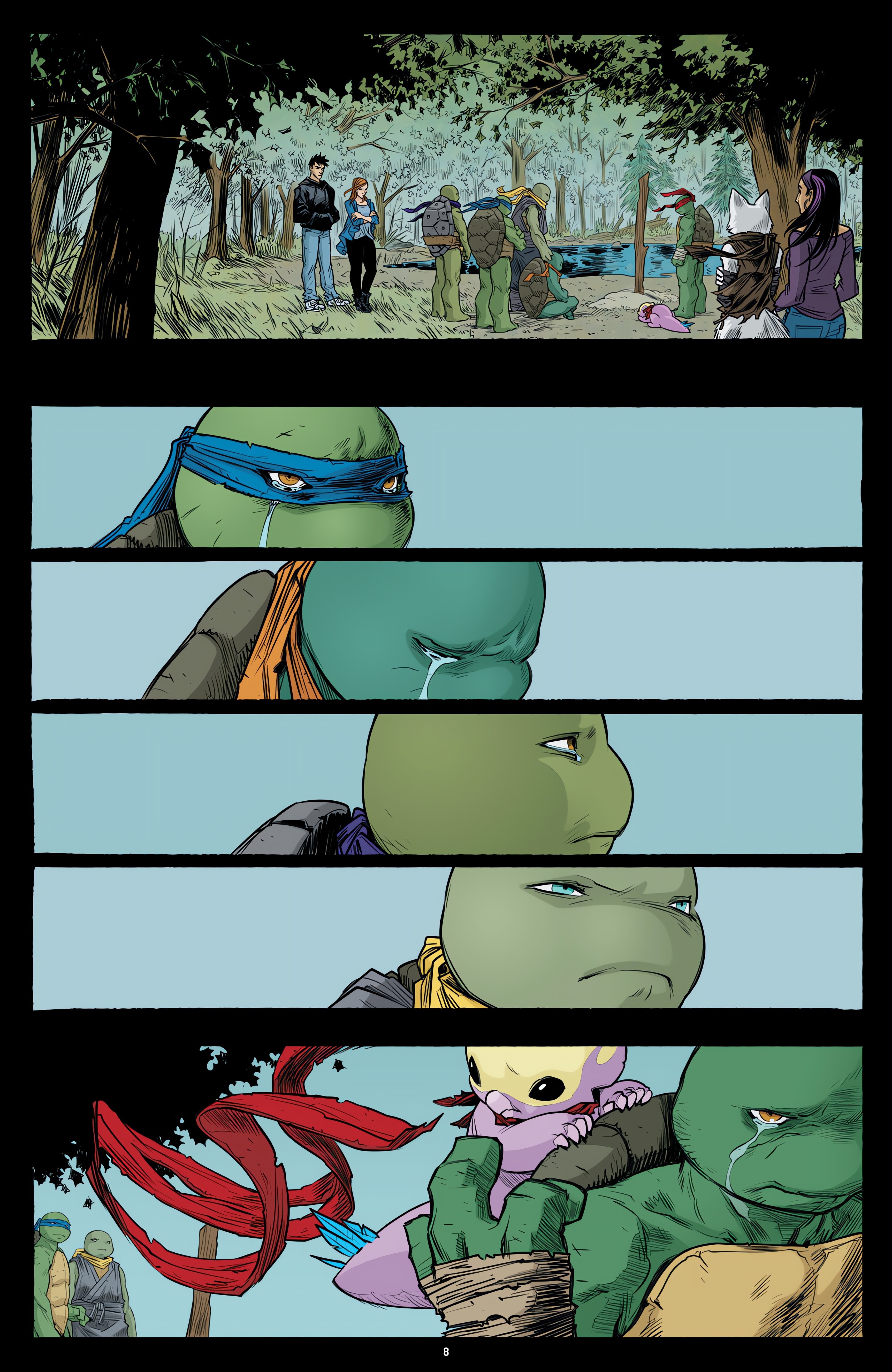 Read online Teenage Mutant Ninja Turtles: The IDW Collection comic -  Issue # TPB 14 (Part 1) - 8