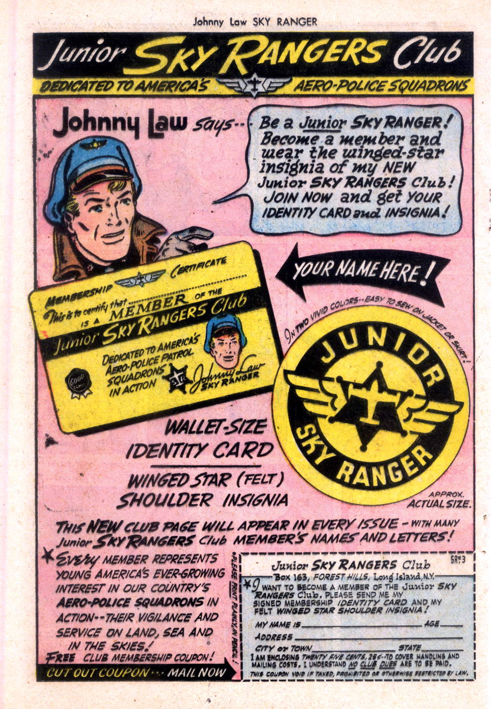 Read online Johnny Law Sky Ranger Adventures comic -  Issue #3 - 22