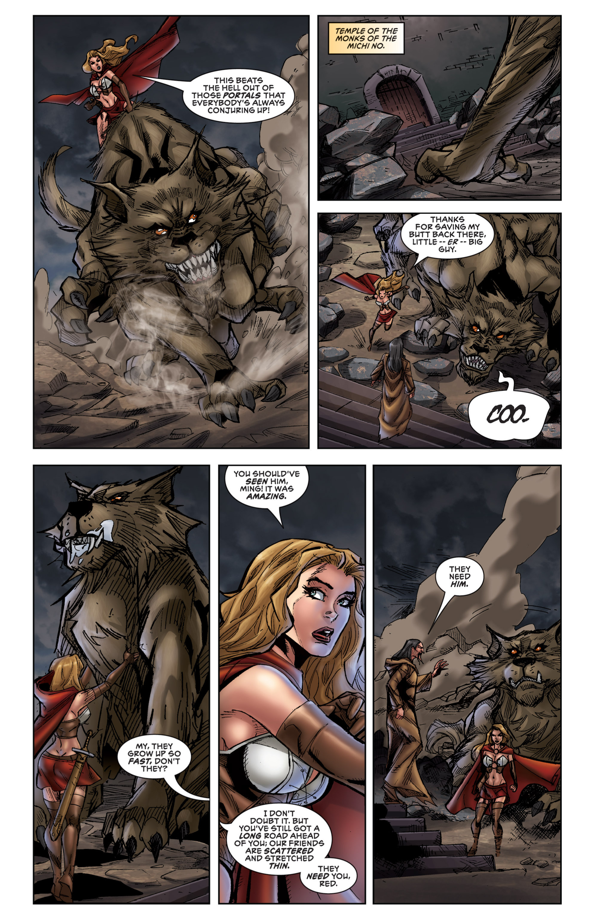 Read online Grimm Fairy Tales presents Bad Girls comic -  Issue # TPB - 105