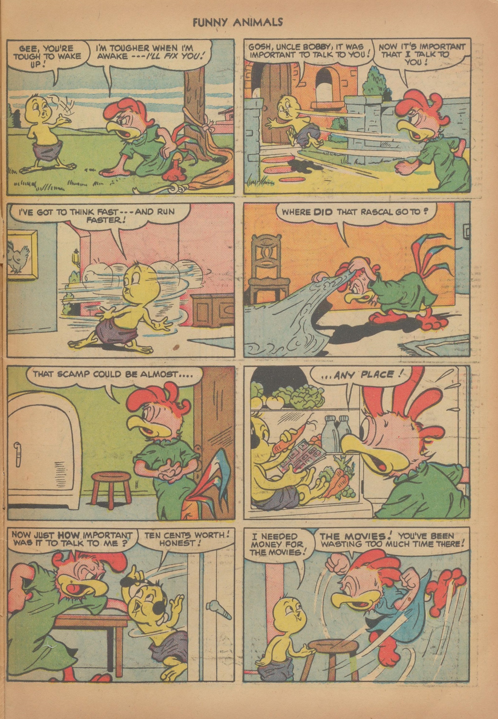 Read online Fawcett's Funny Animals comic -  Issue #71 - 5