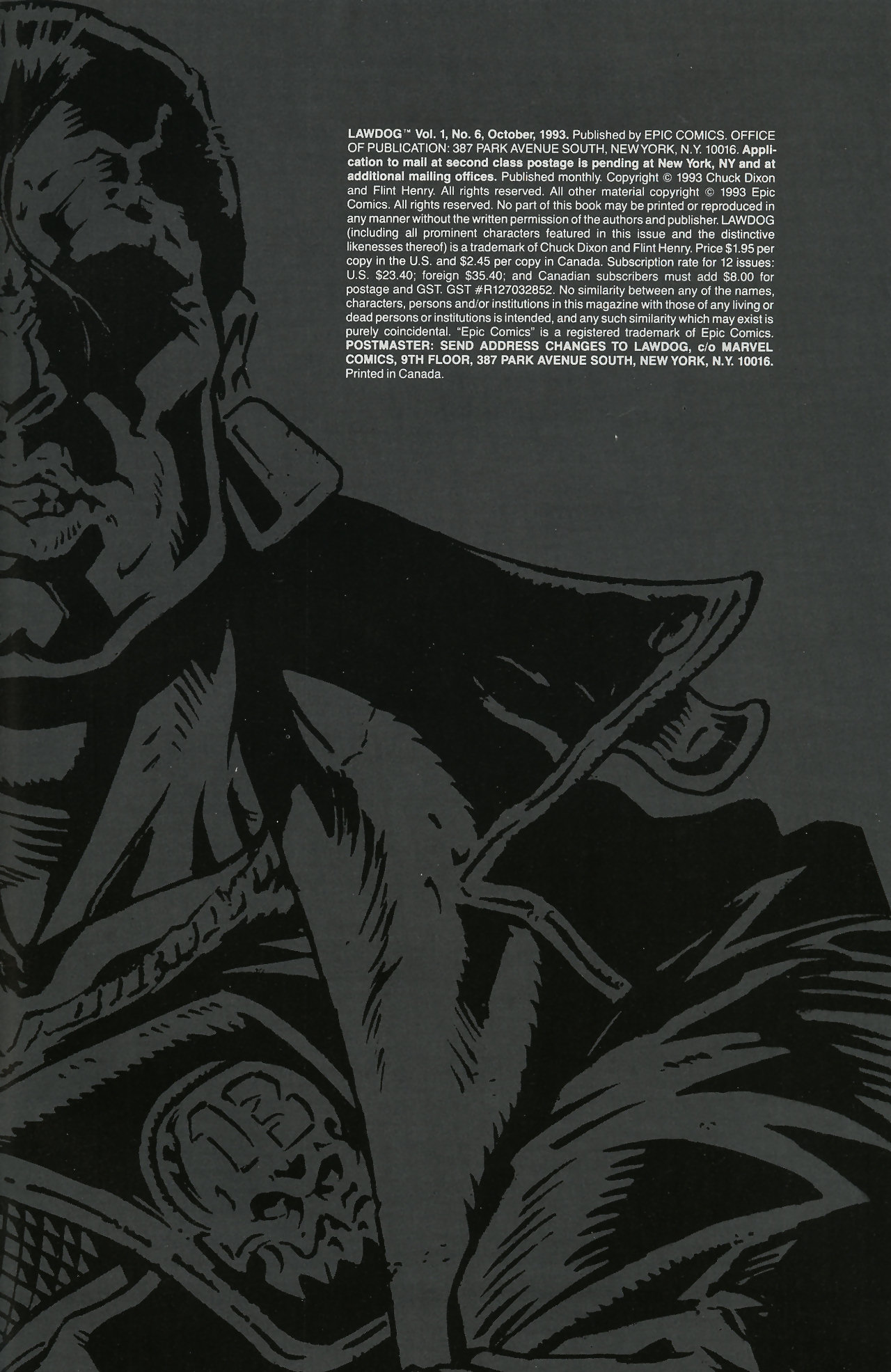 Read online Lawdog comic -  Issue #6 - 34