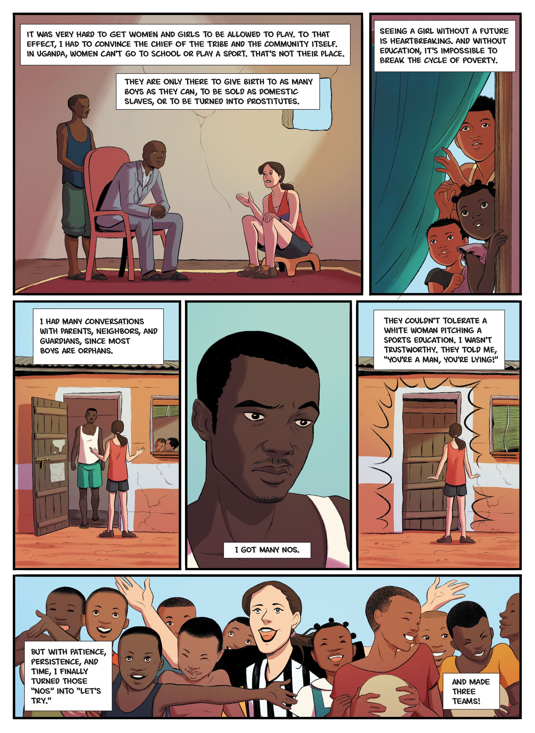 Read online Voices That Count: A Comics Anthology by Women comic -  Issue # TPB - 98