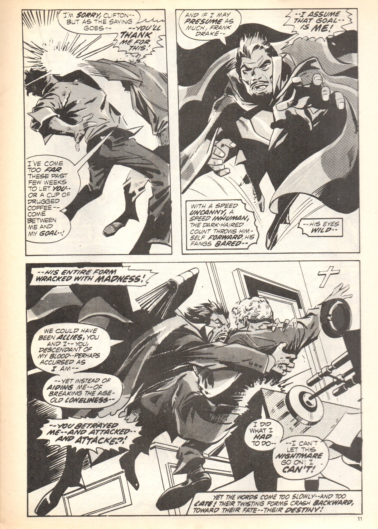 Read online Dracula Lives (1974) comic -  Issue #4 - 11