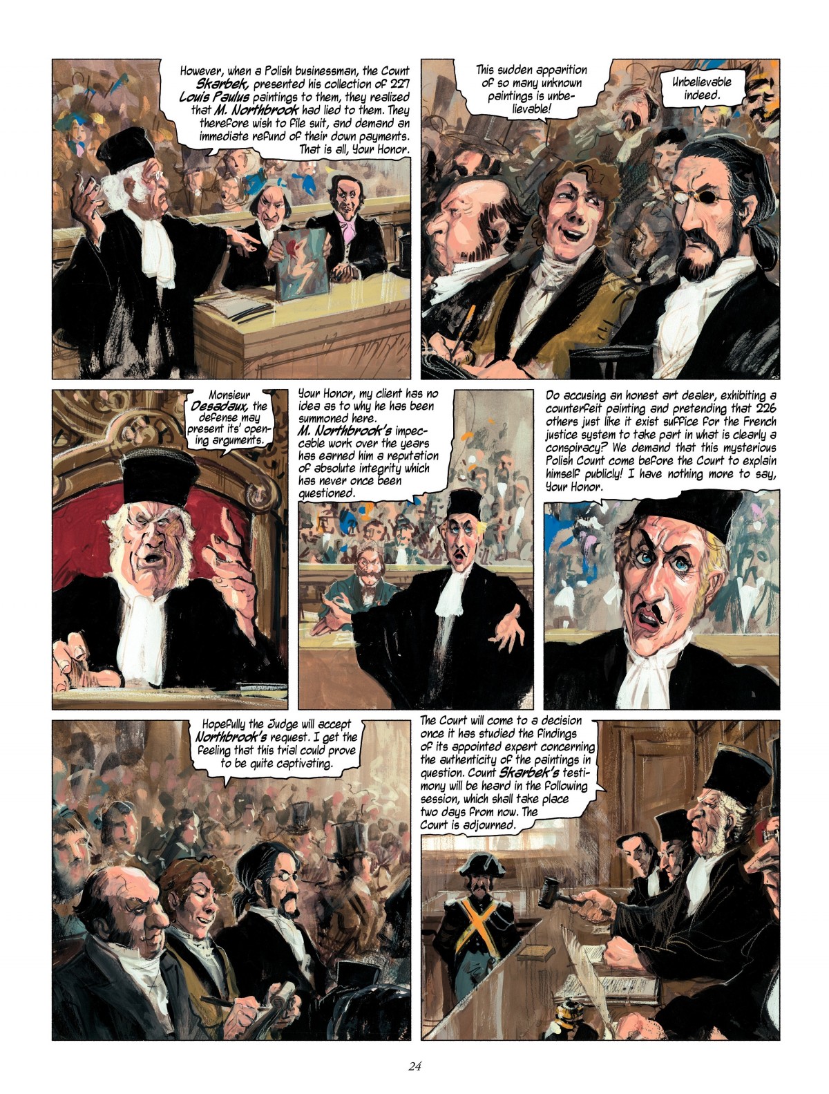 Read online The Revenge of Count Skarbek comic -  Issue #1 - 24