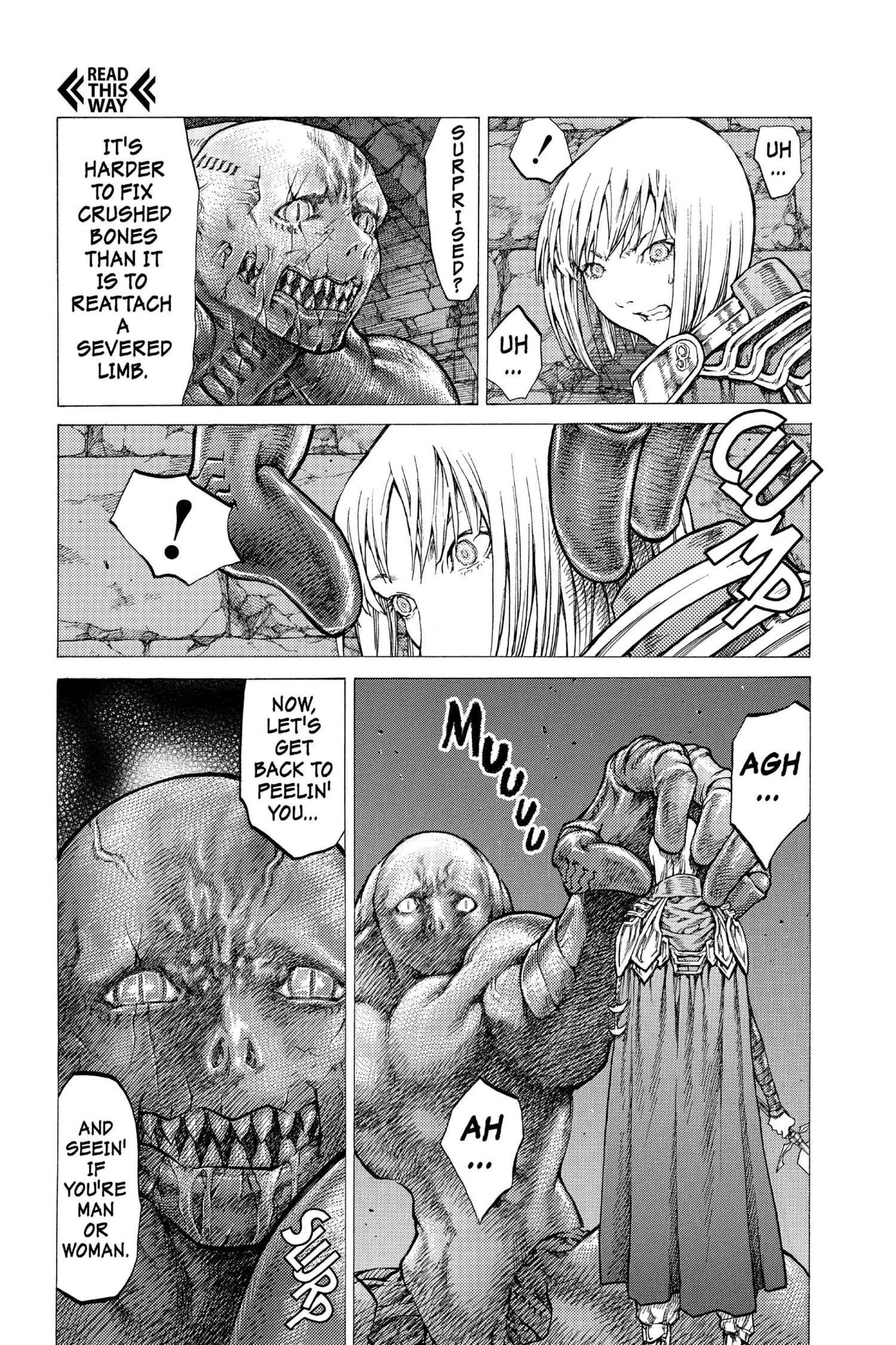 Read online Claymore comic -  Issue #8 - 121