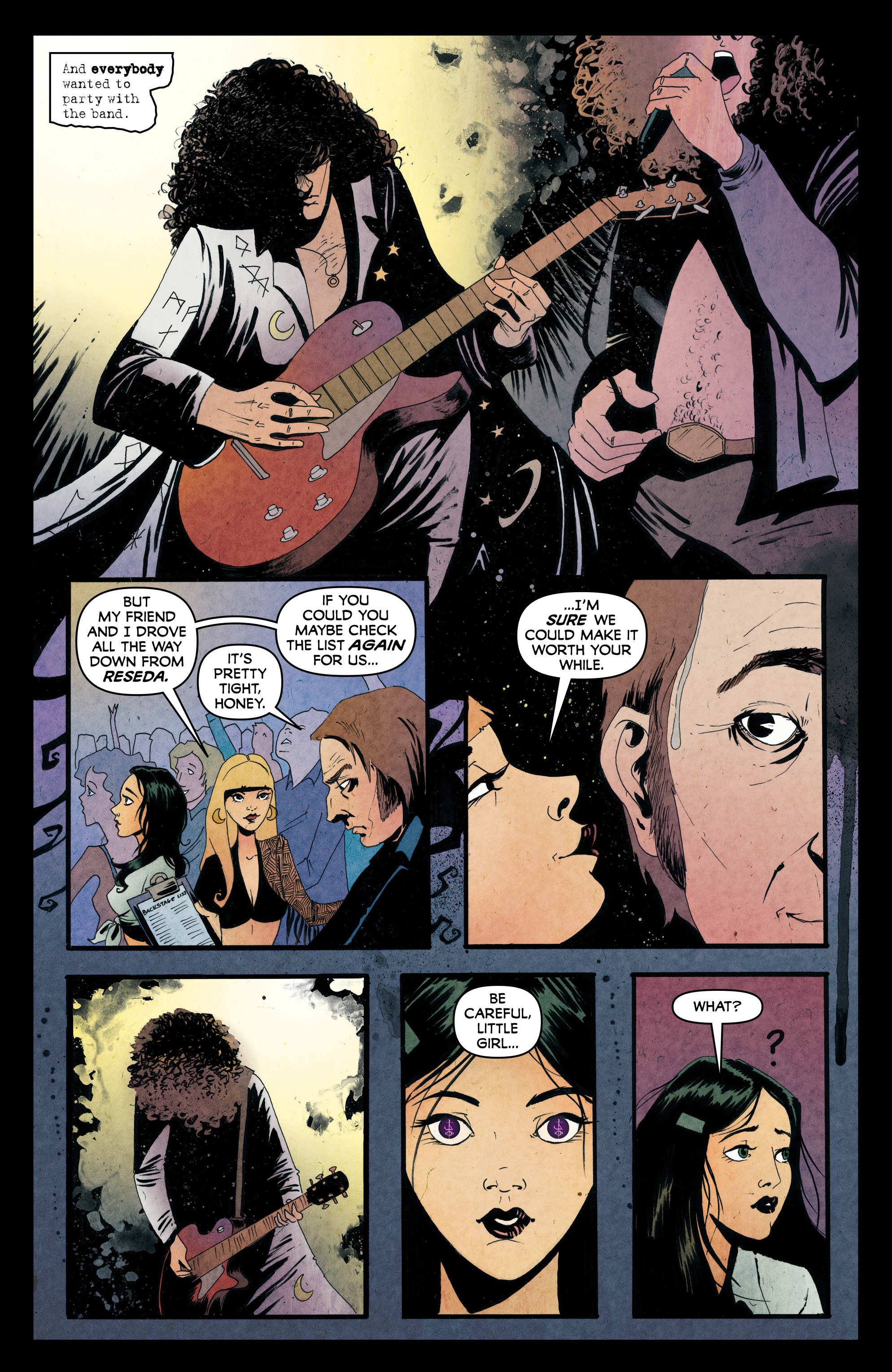 Read online Rockstars comic -  Issue #1 - 8