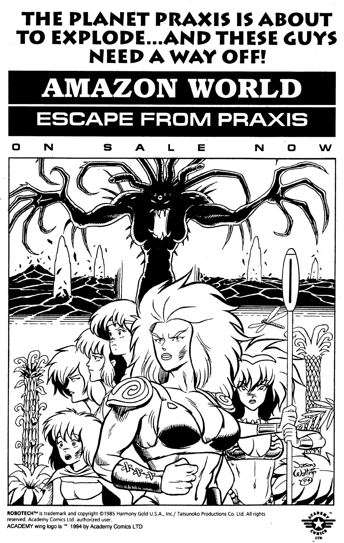 Read online Robotech: Smith World - Sabotage on Karbarra comic -  Issue # Full - 10