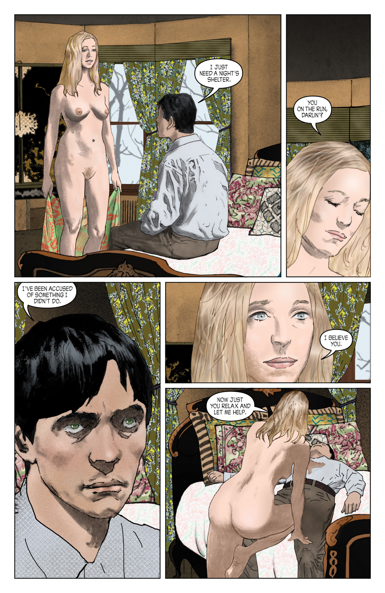 Read online John Carpenter's Night Terrors comic -  Issue # Black Sparrow - 34