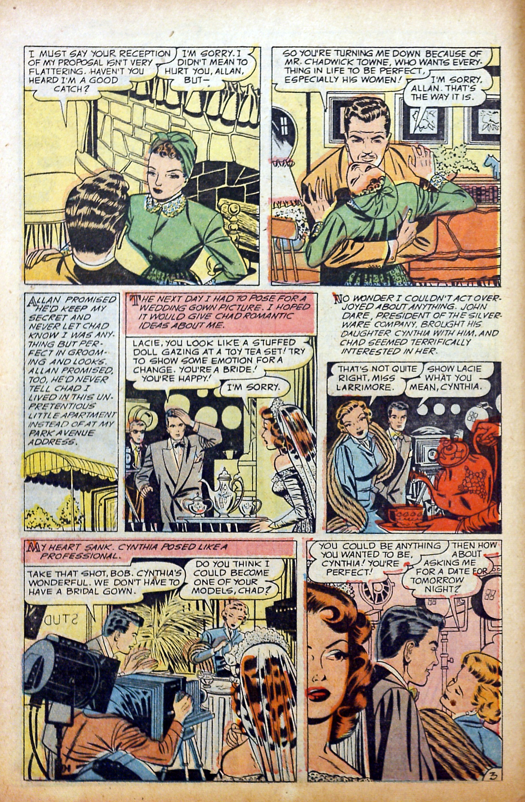 Read online Glamorous Romances comic -  Issue #78 - 12