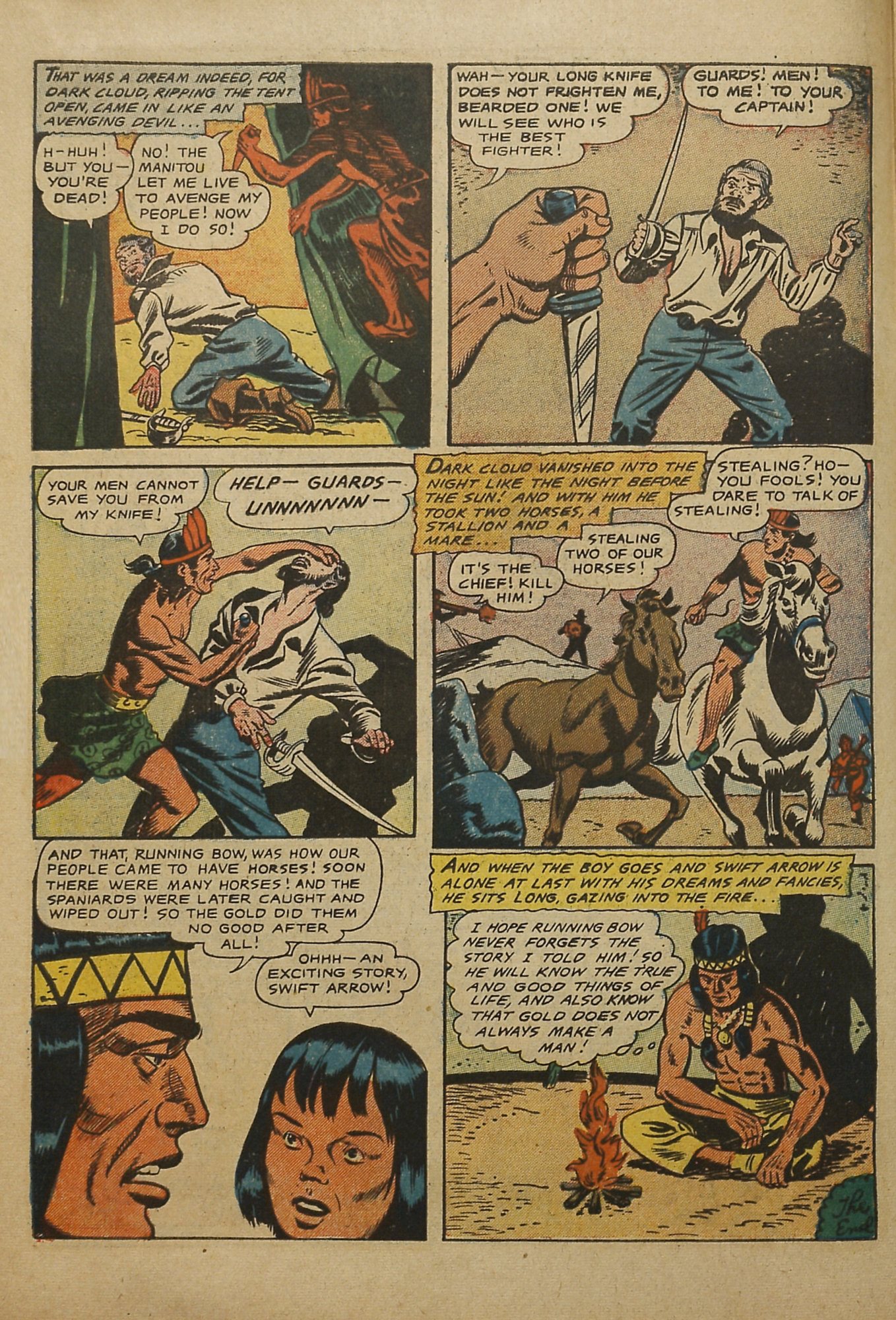 Read online Swift Arrow (1954) comic -  Issue #4 - 10
