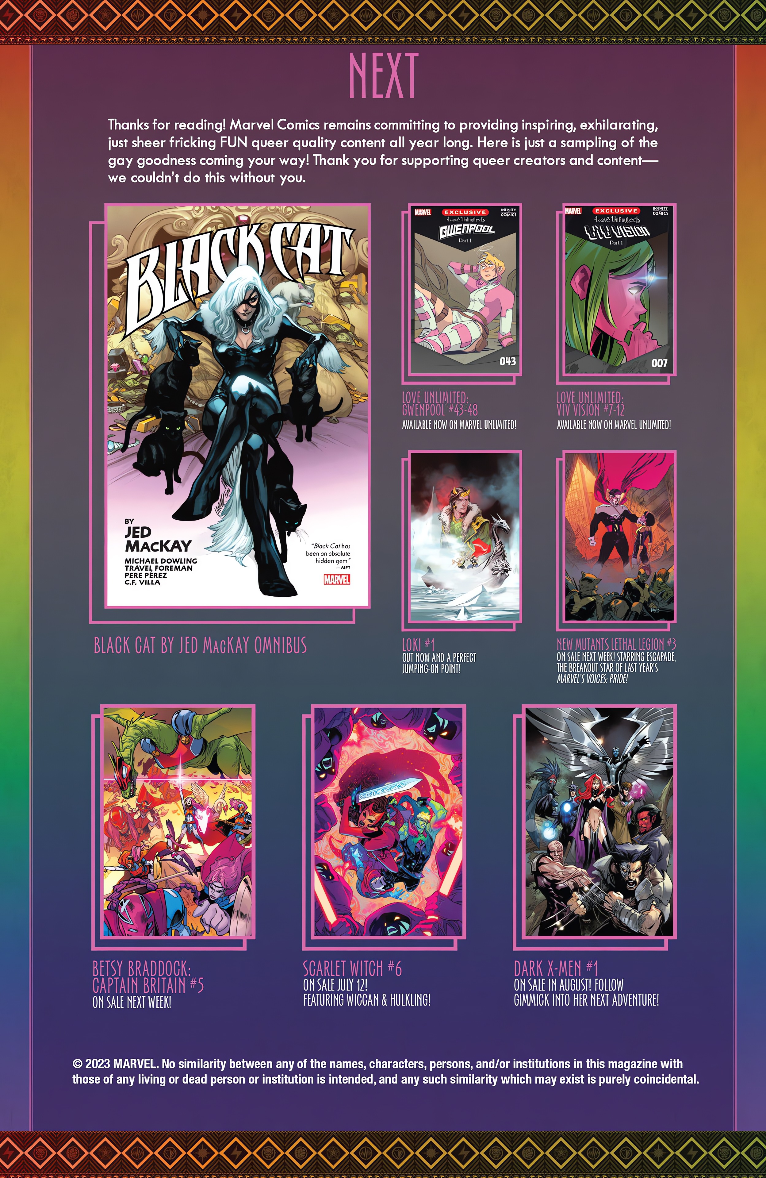 Read online Marvel's Voices: Pride (2023) comic -  Issue # TPB - 91