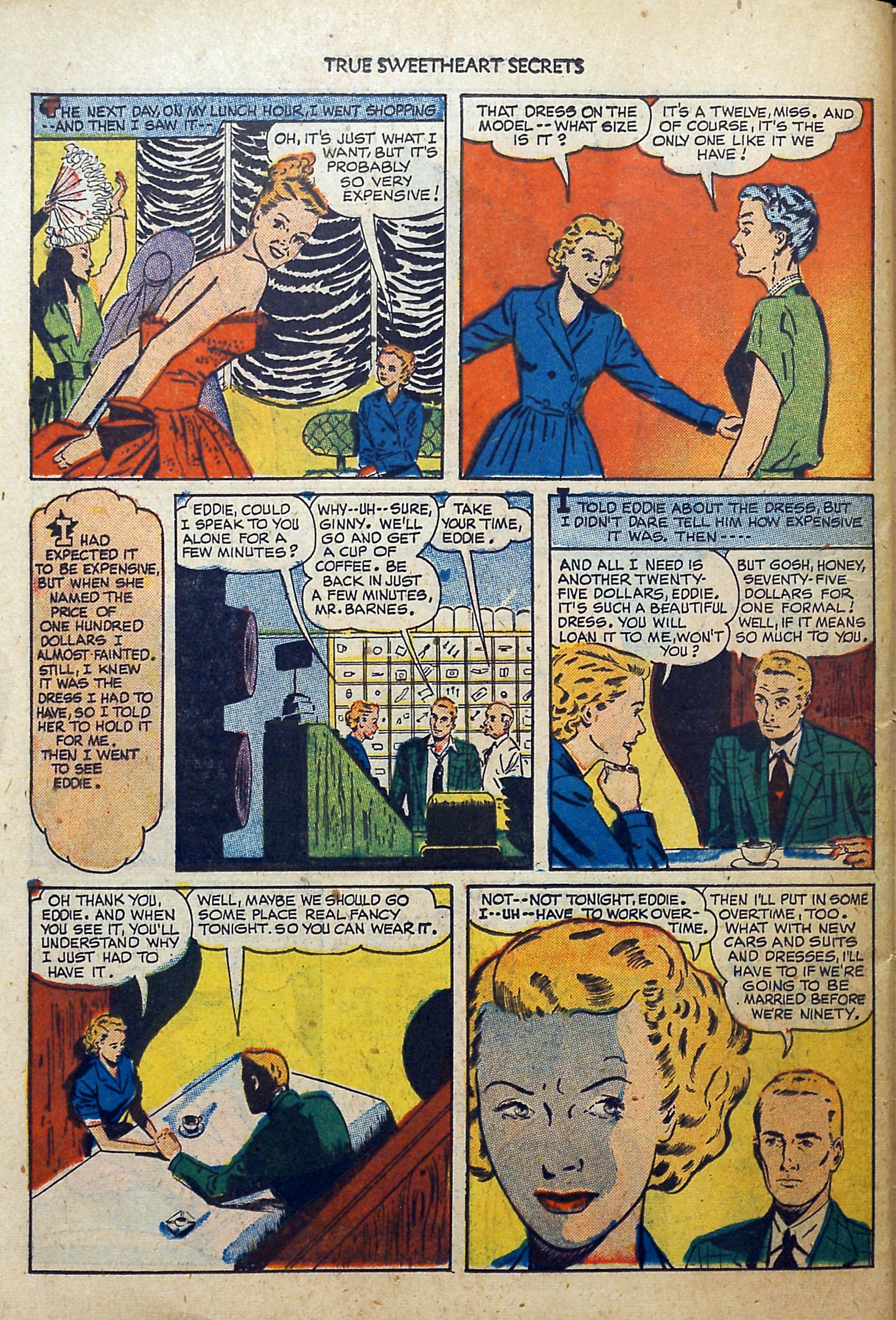 Read online True Sweetheart Secrets comic -  Issue #2 - 30