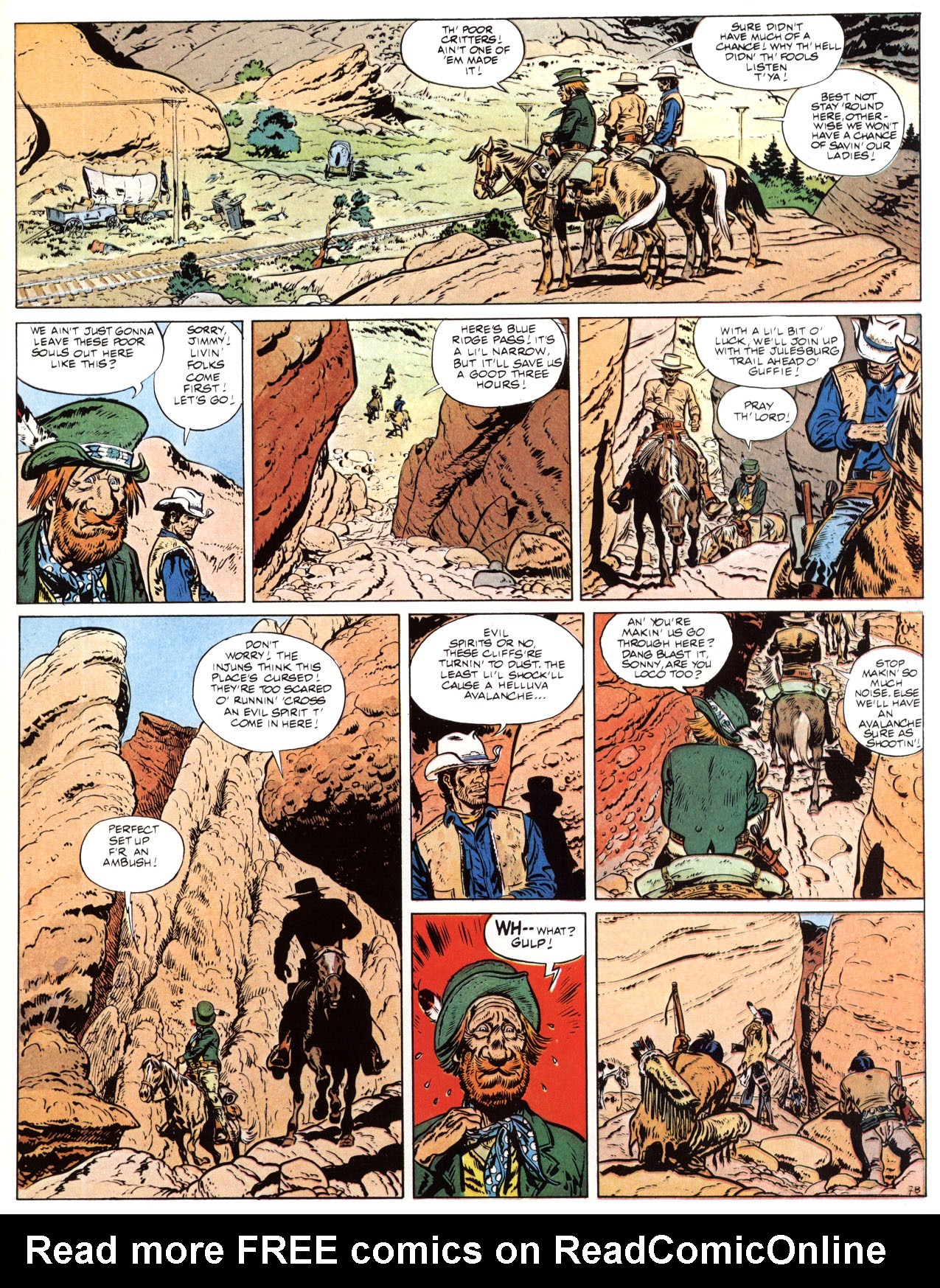 Read online Epic Graphic Novel: Lieutenant Blueberry comic -  Issue #2 - 11