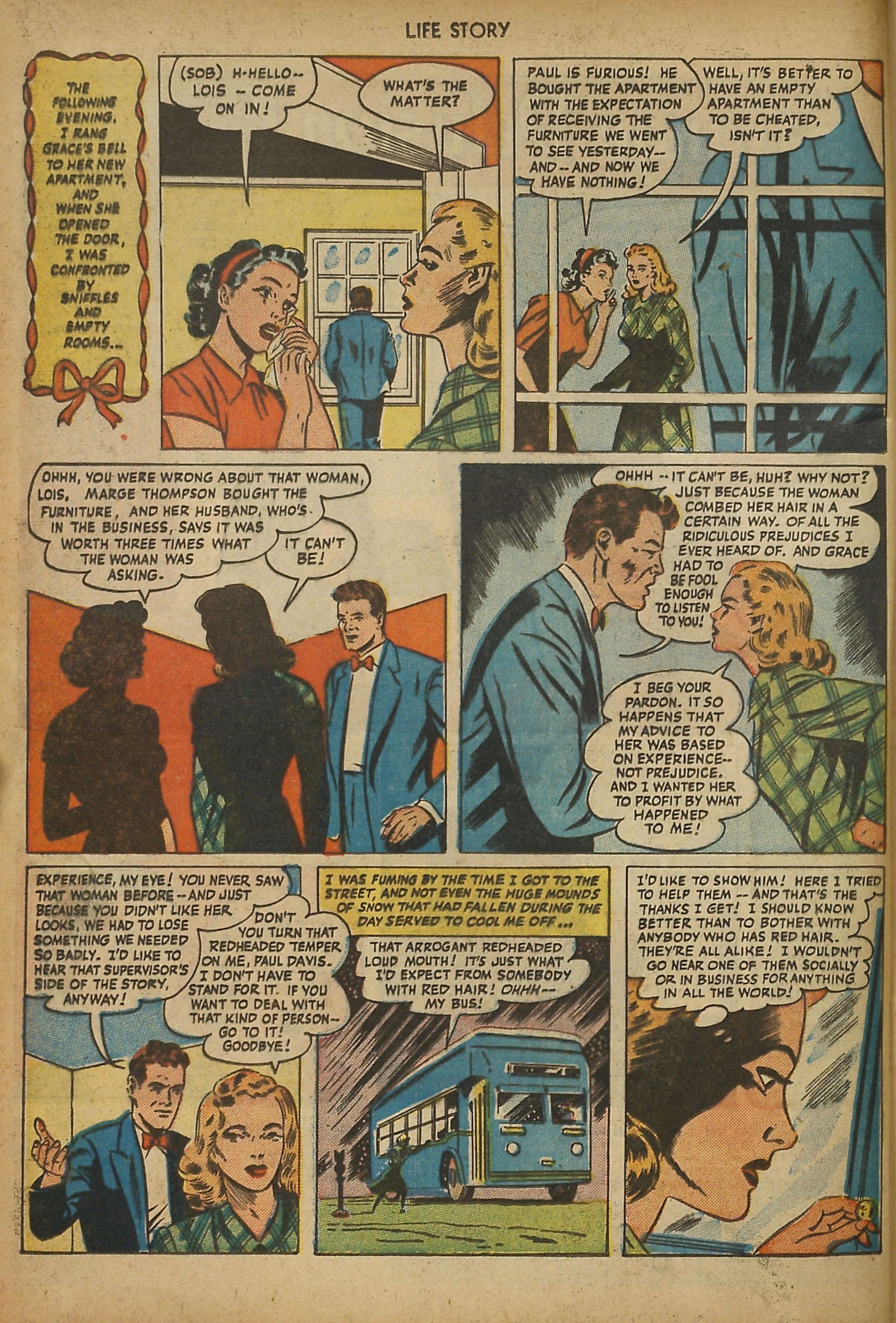 Read online Life Story comic -  Issue #9 - 6