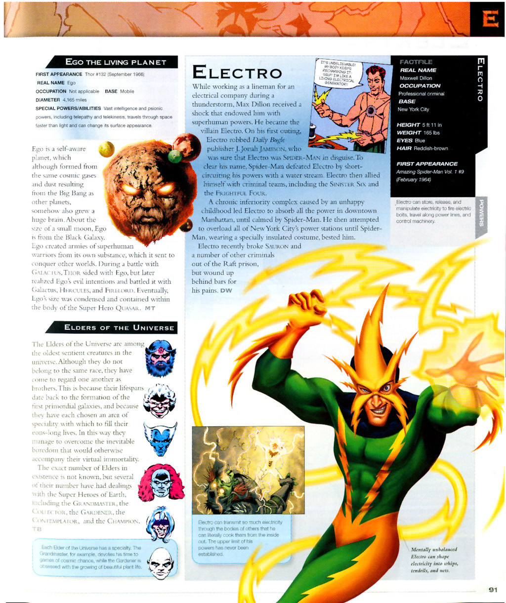 Read online The Marvel Encyclopedia comic -  Issue # TPB - 93