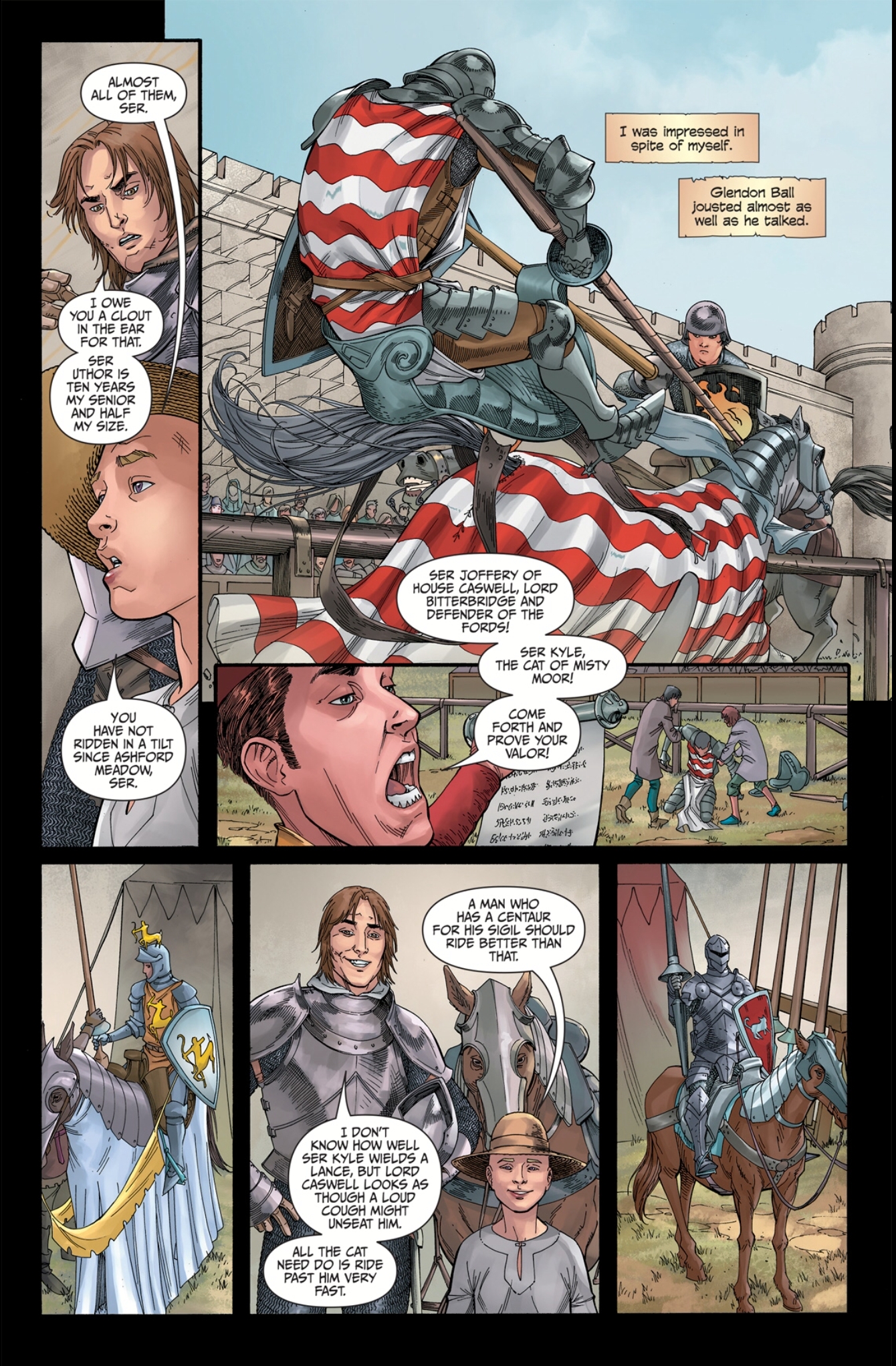 Read online Mystery Knight comic -  Issue # TPB - 60