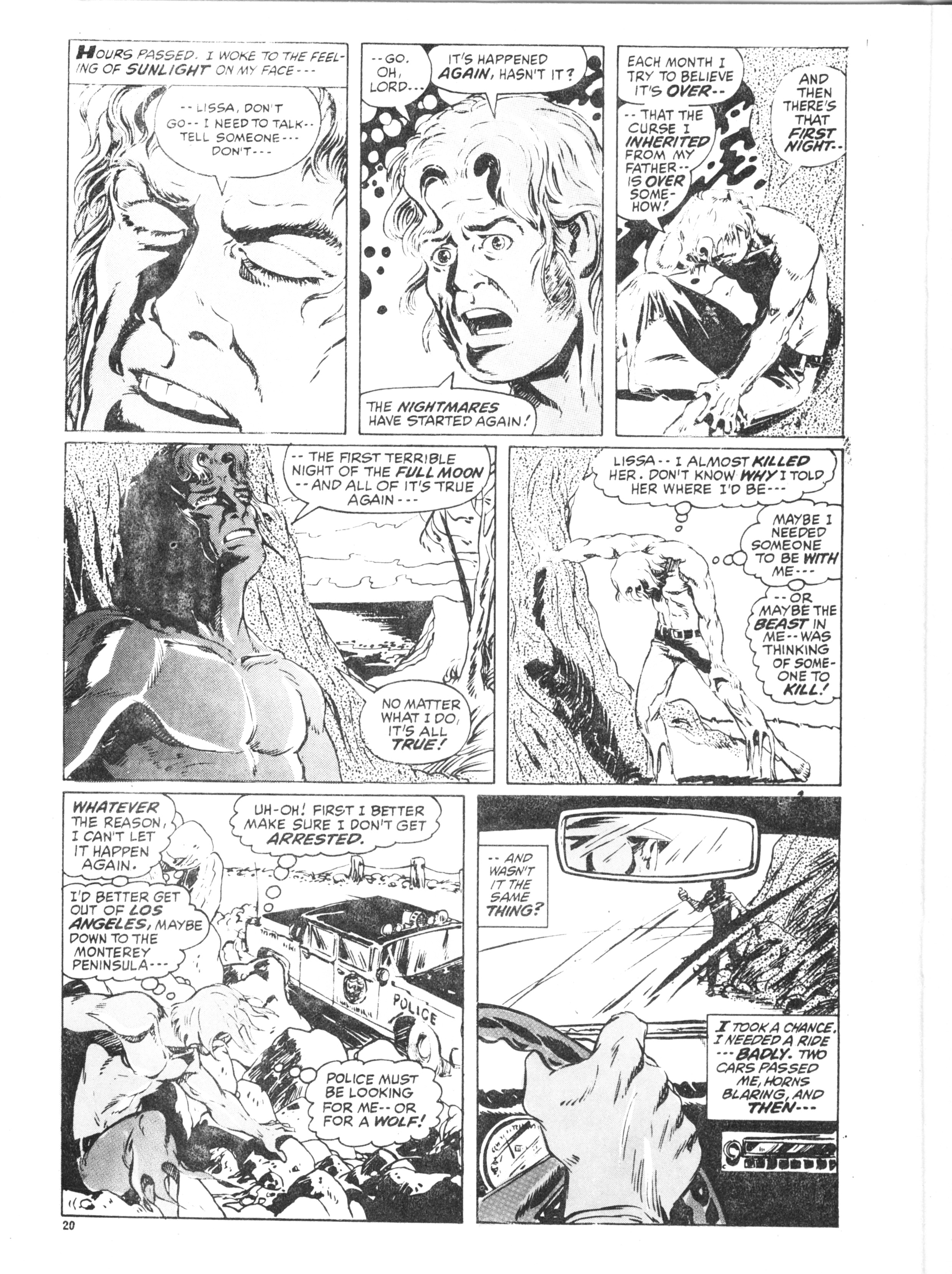Read online Dracula Lives (1974) comic -  Issue #6 - 20