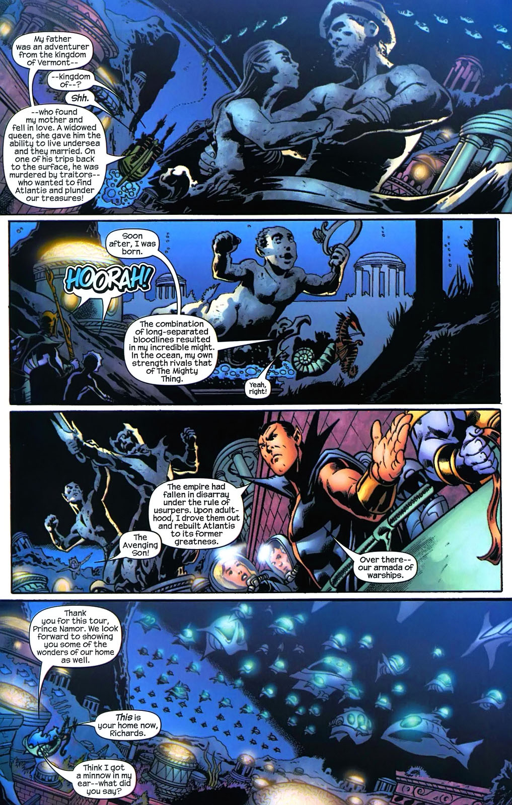 Read online Marvel Adventures Fantastic Four comic -  Issue #7 - 9