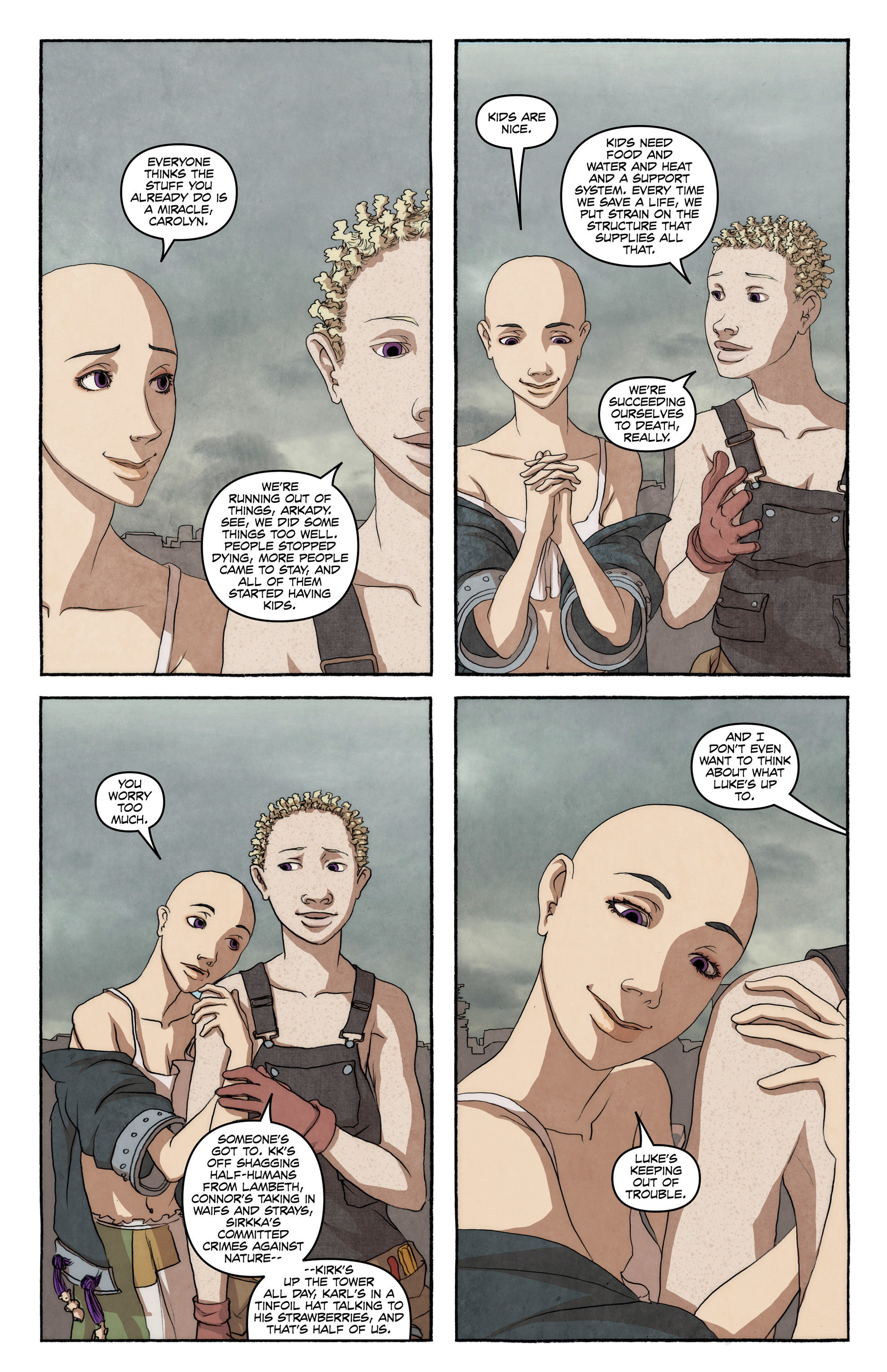 Read online FreakAngels comic -  Issue #1 - 77