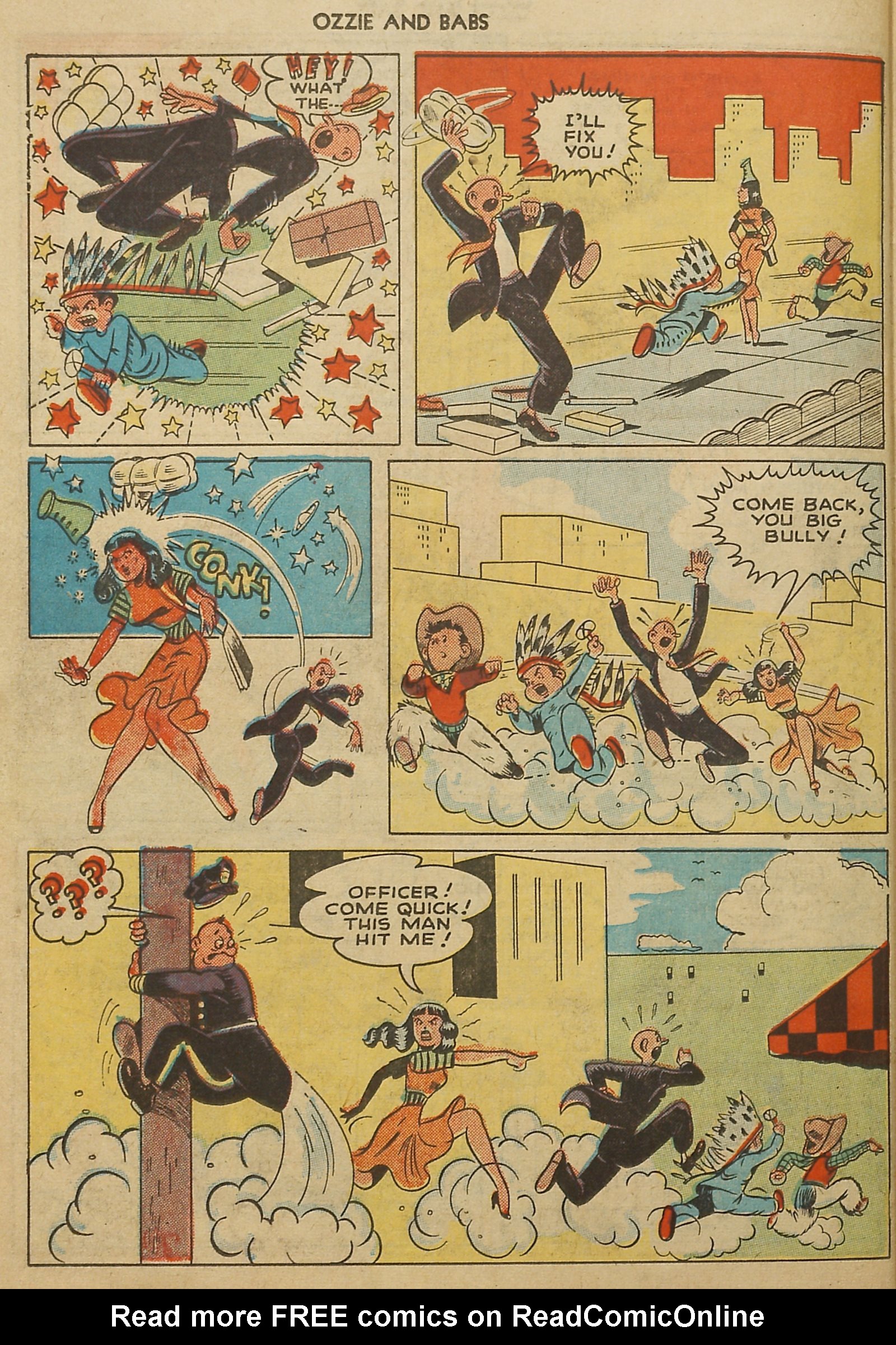 Read online Ozzie And Babs comic -  Issue #7 - 38
