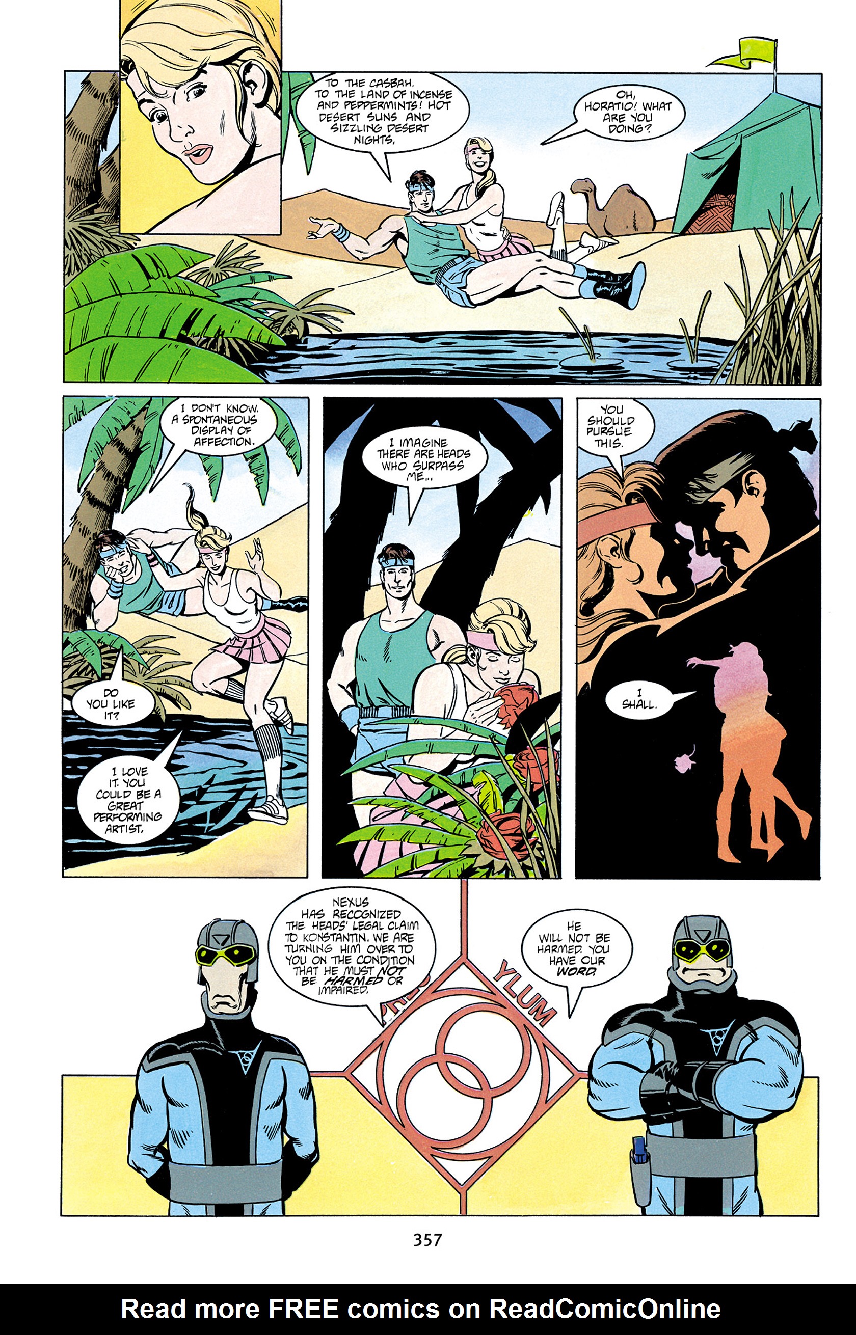 Read online Nexus Omnibus comic -  Issue # TPB 3 - 356