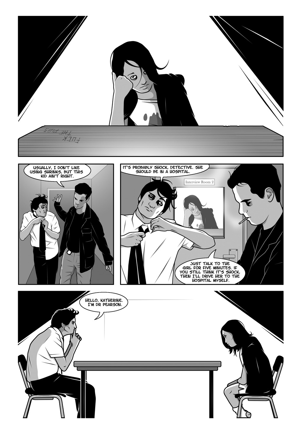 Read online Hollow Girl comic -  Issue #1 - 17